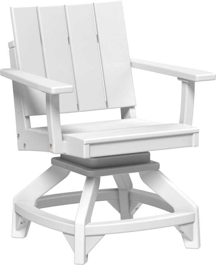 LuxCraft – Urban Swivel Chair – 360° Modern Outdoor Dining Chair