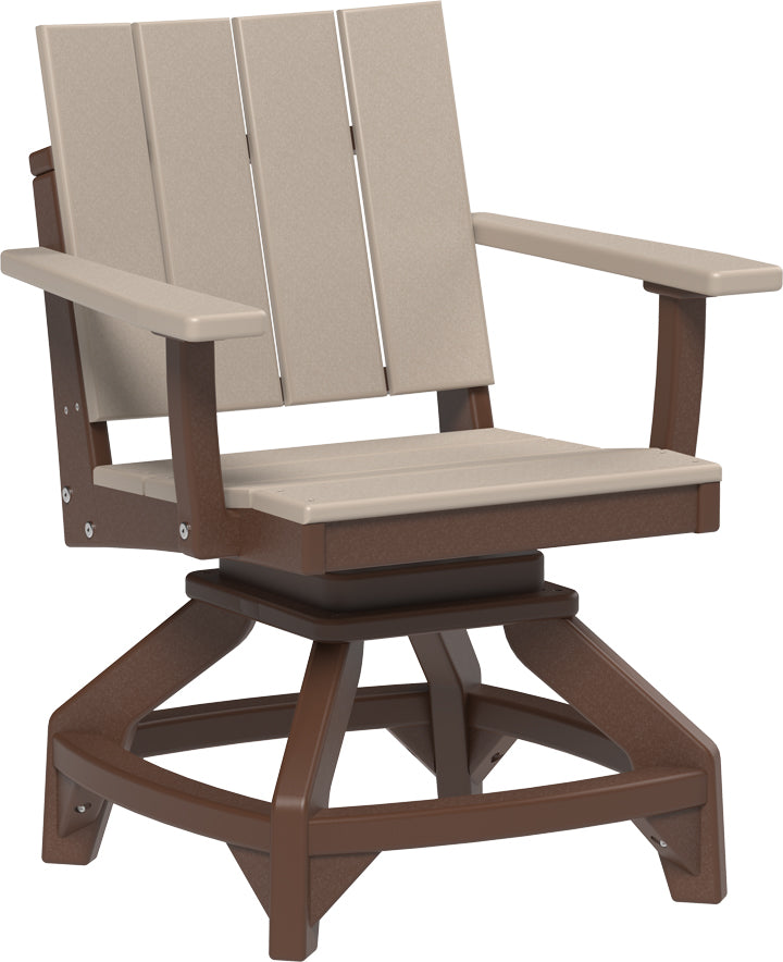 LuxCraft – Urban Swivel Chair – 360° Modern Outdoor Dining Chair