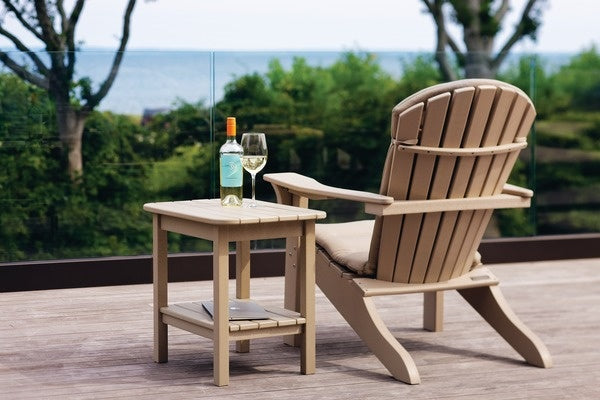 Seaside Westerly 24″ Rectangular Outdoor Patio End Table