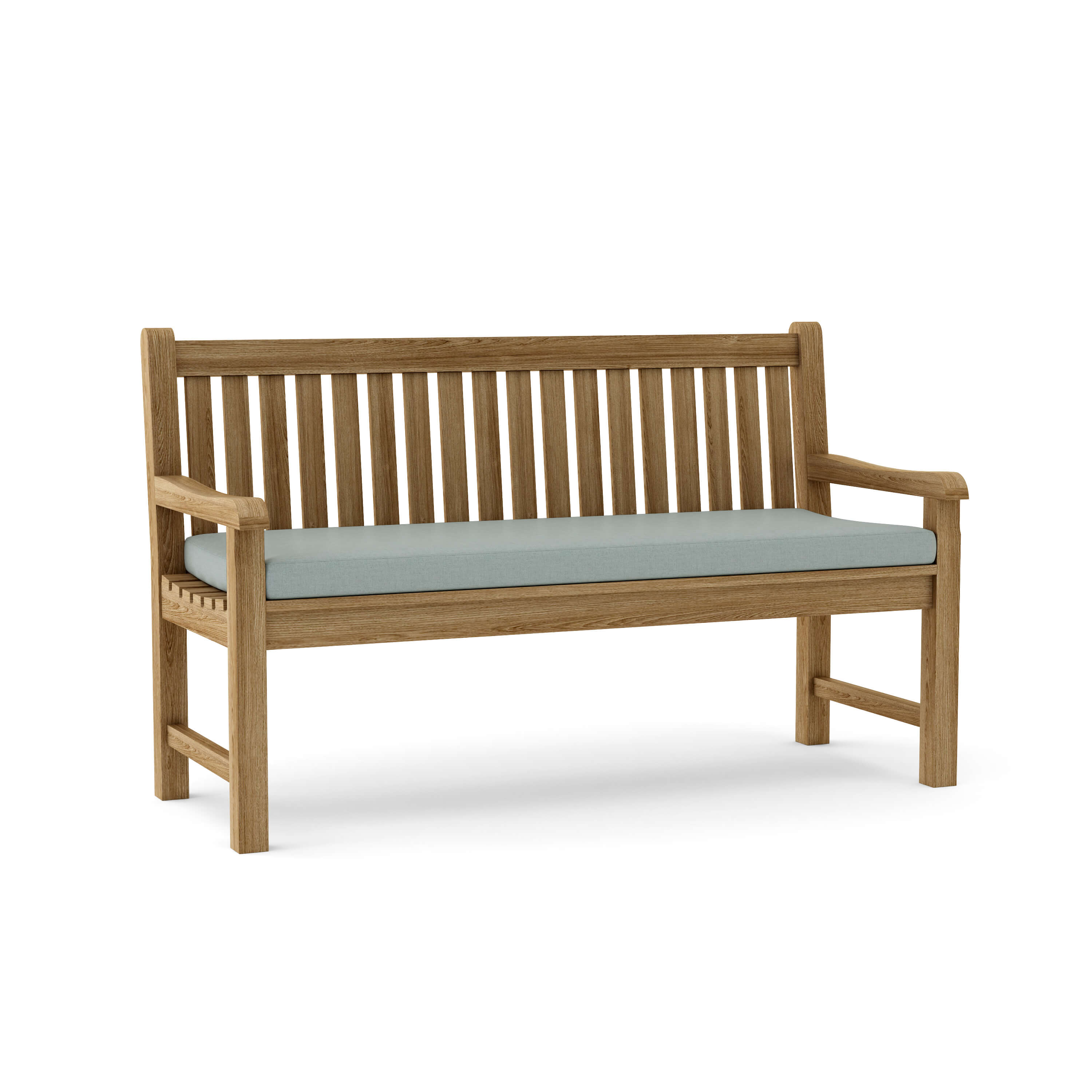 Anderson Teak Classic 3-Seater Bench – Solid Teak Outdoor Garden Bench