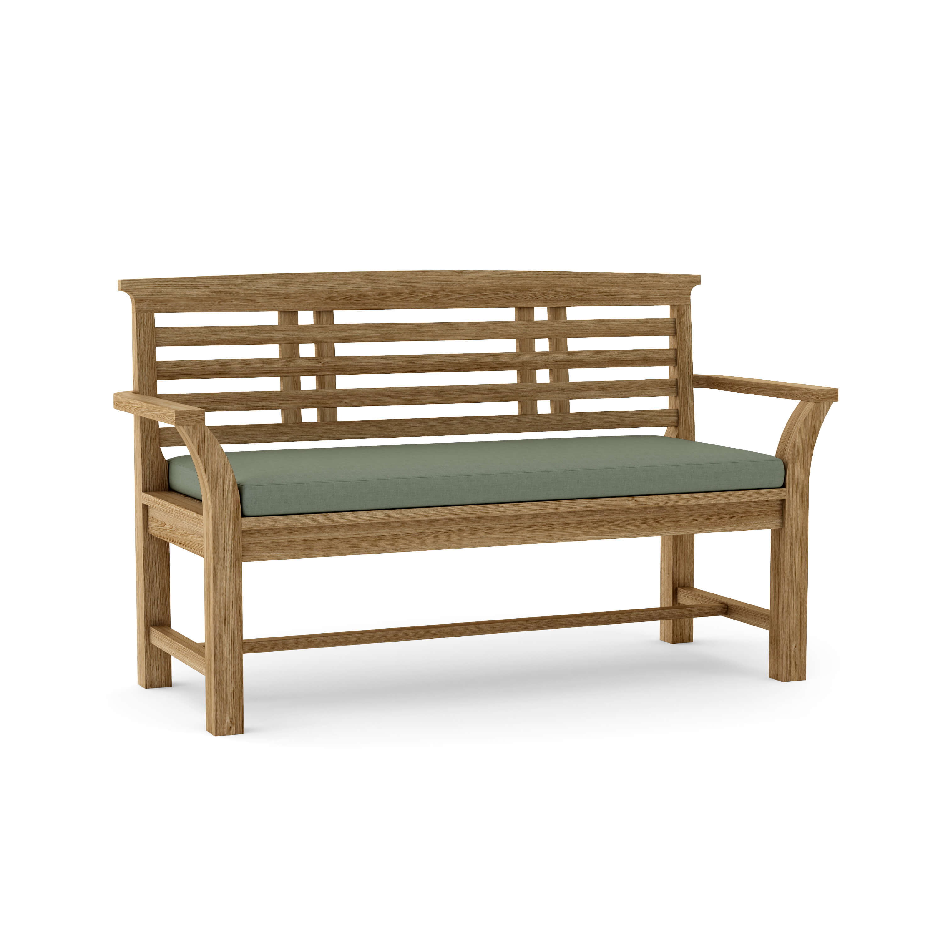 Anderson Teak Sakura 2-Seater Bench – Solid Teak Outdoor Garden Bench