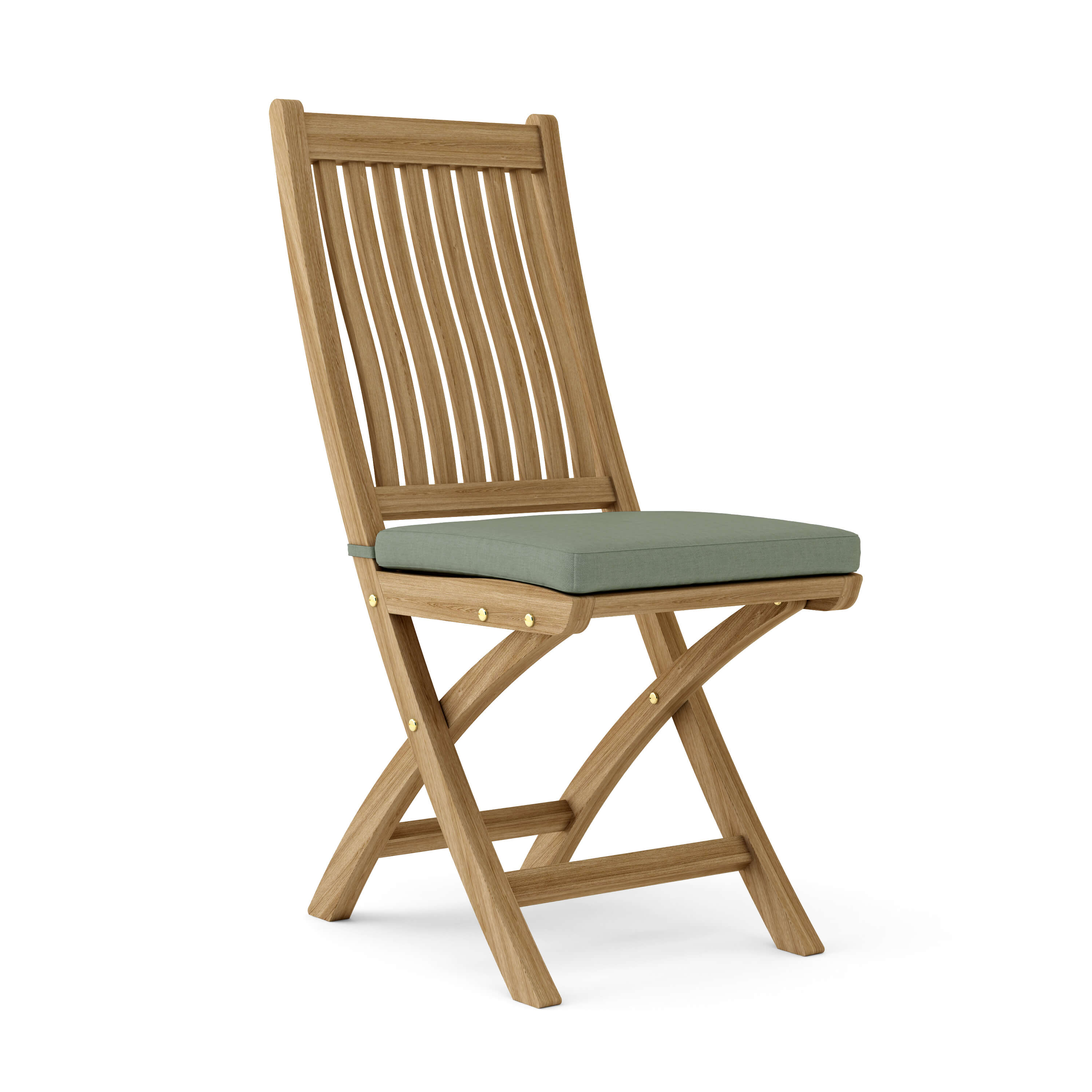 Anderson Teak Tropico Folding Chair (2-PC) – Solid Teak Outdoor Seating