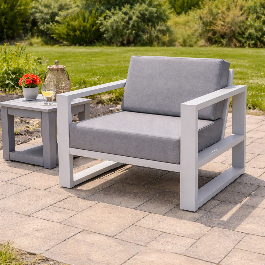 Seaside MIA Loveseat – Deep Cushion Outdoor Patio Seating