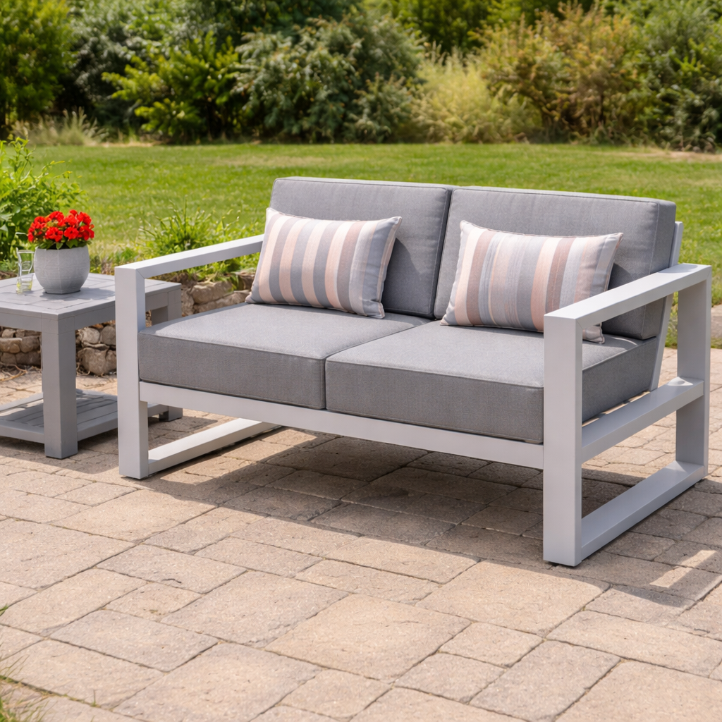 Seaside MIA Loveseat – Deep Cushion Outdoor Patio Seating