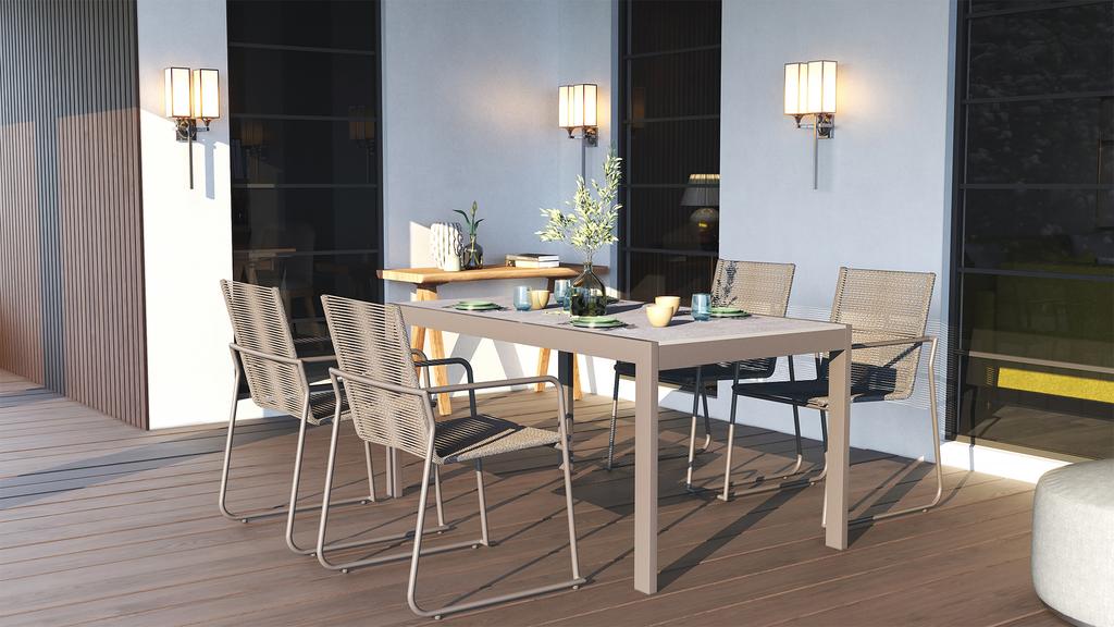 Enzo Dining Table 160 Ceramic - Ambiance Image~~