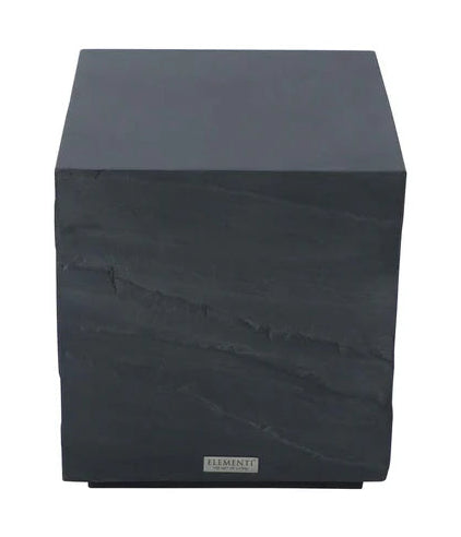 Elementi Home Tevere 18″ Square Concrete Side Table