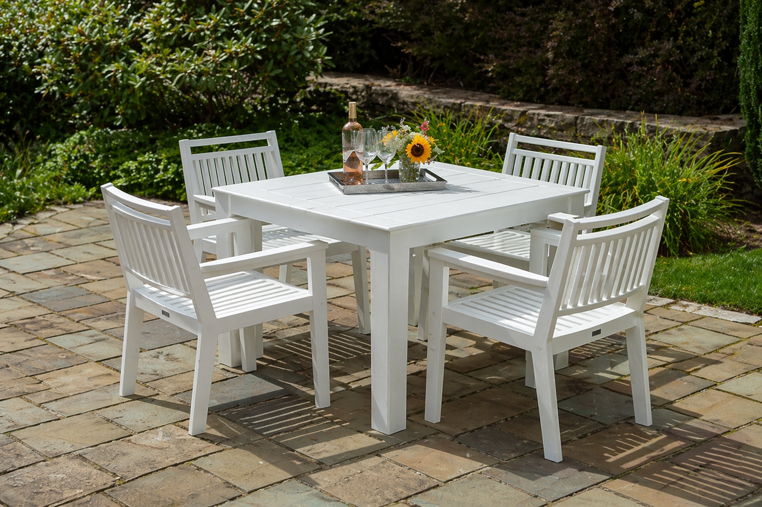 Seaside Casual SUR Dining Table 42″ x 42″ – All-Weather Outdoor Patio Table