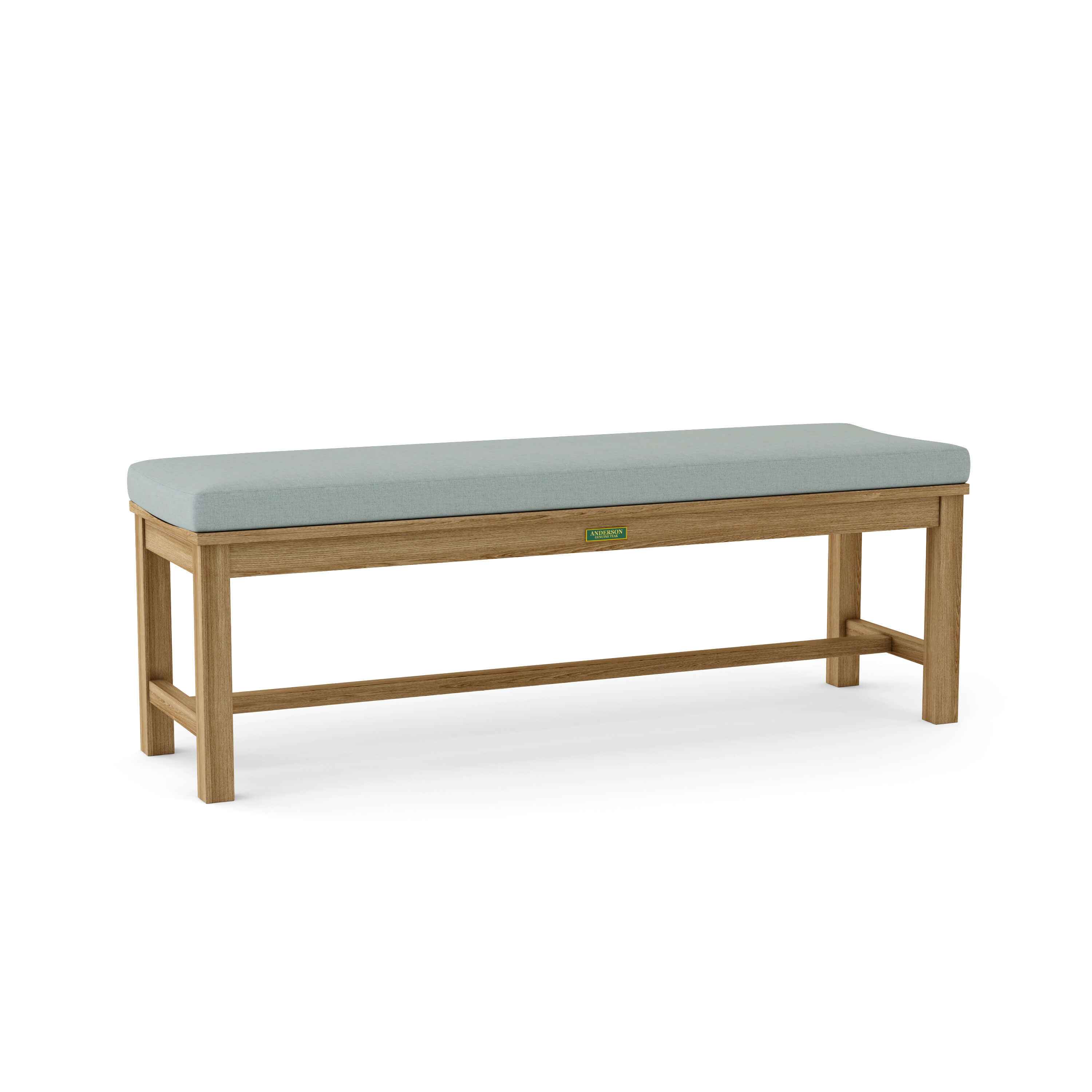 Anderson Teak – Casablanca 3-Seater Backless Bench – Curved Teak Seating