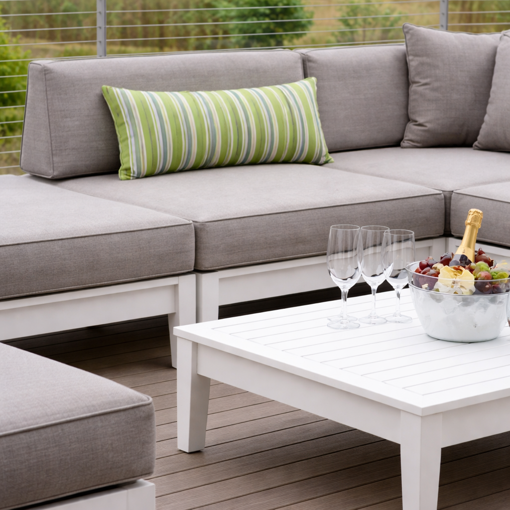 Seaside Charleston Balcony Chair – Elegant Outdoor Balcony Height Seating