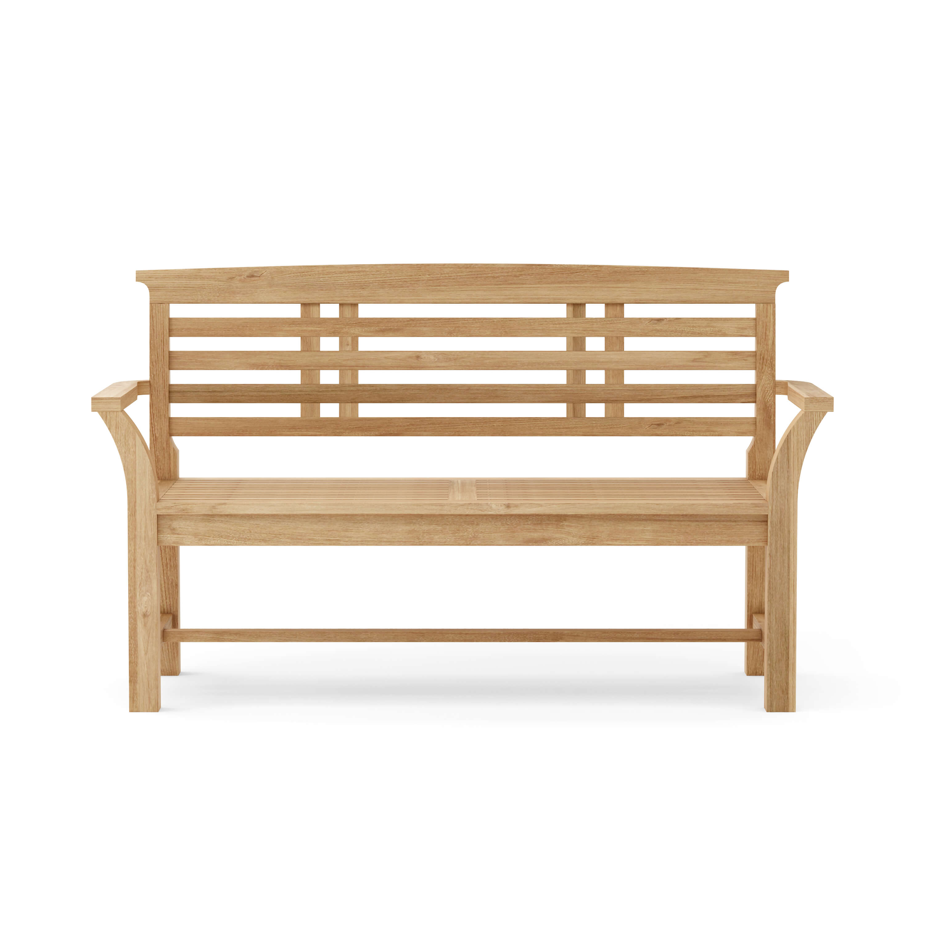 Anderson Teak Sakura 2-Seater Bench – Solid Teak Outdoor Garden Bench