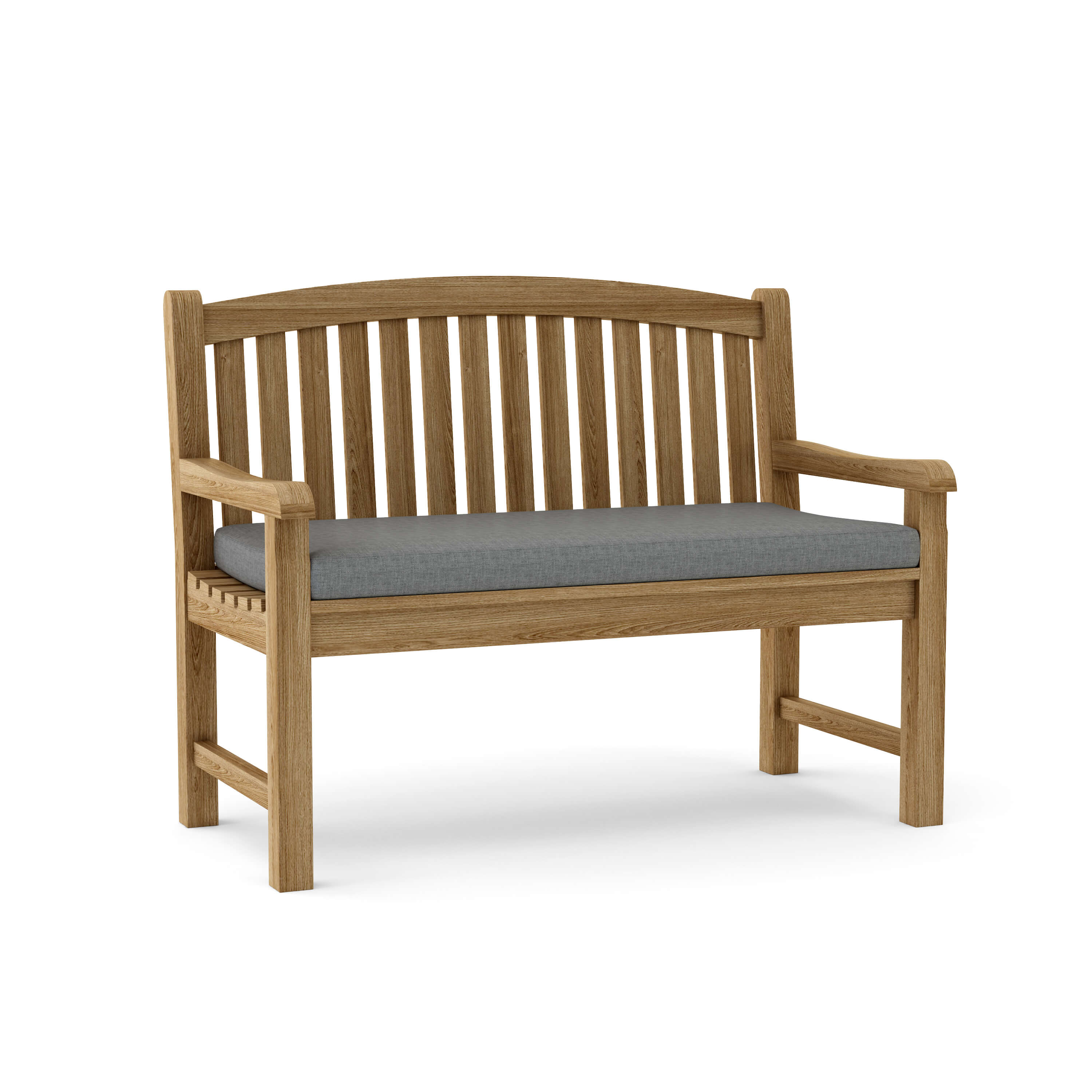 Anderson Teak Chelsea 2-Seater Bench – Solid Teak Outdoor Garden Bench