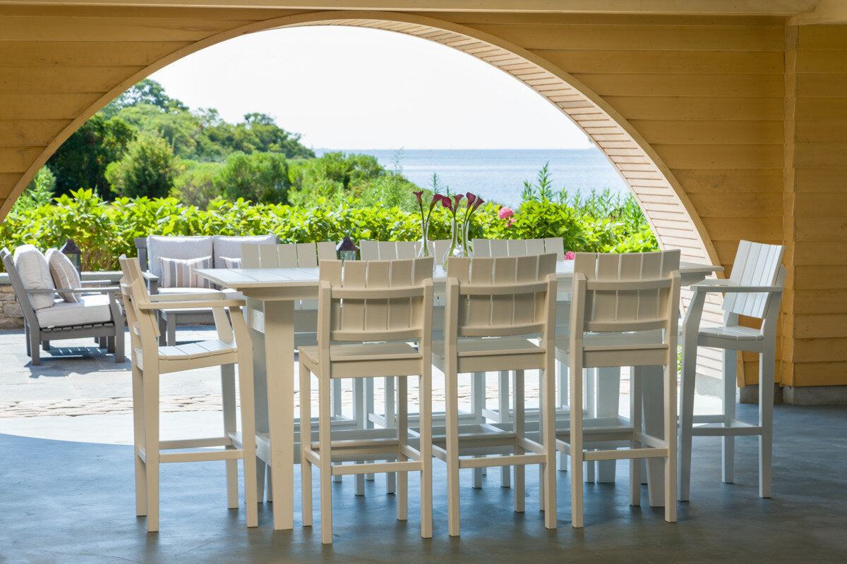 Seaside MAD Bar Side Chair – Outdoor Bar Height Chair