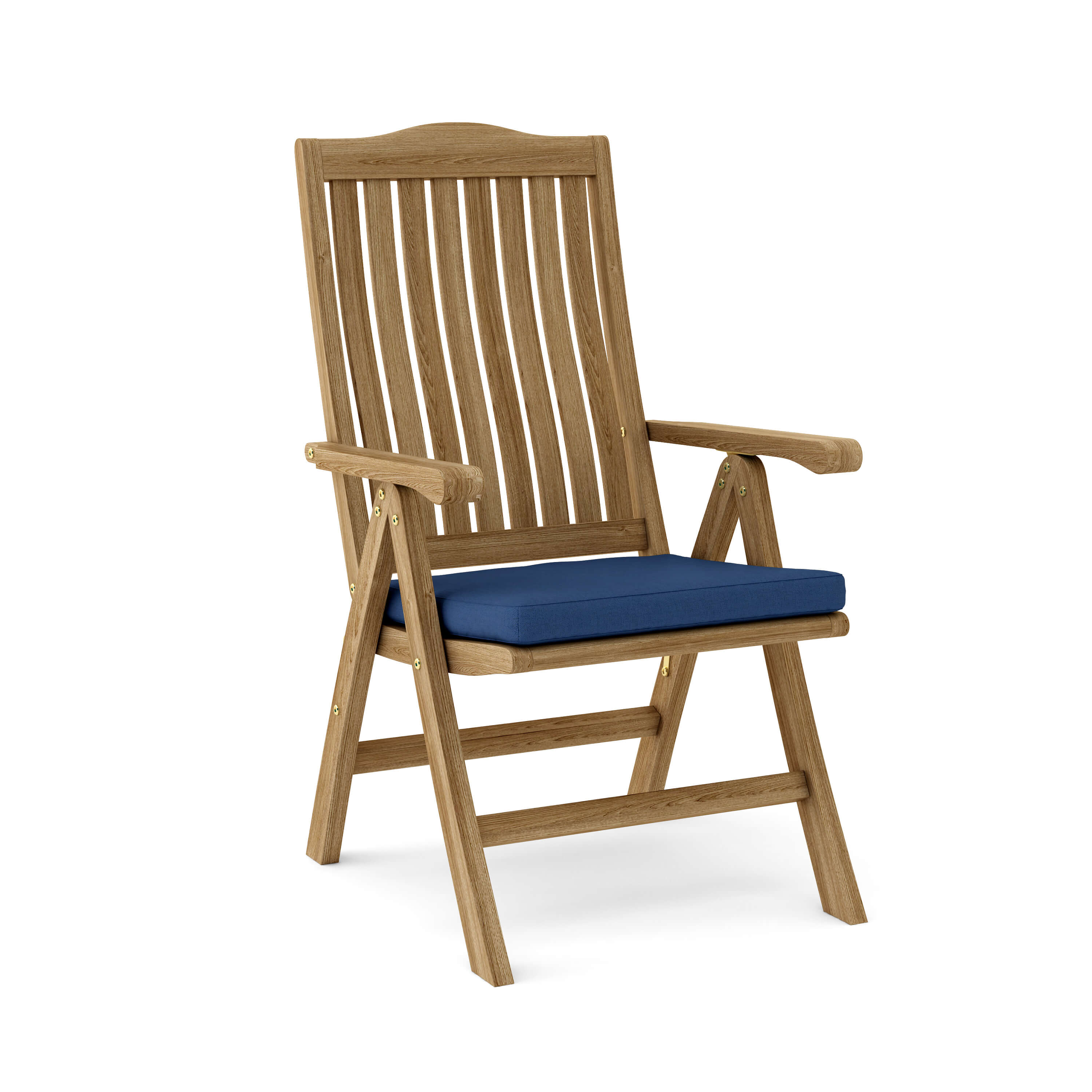 Anderson Teak Katana 5-Position Reclining Armchair – Folding Teak Outdoor Seating