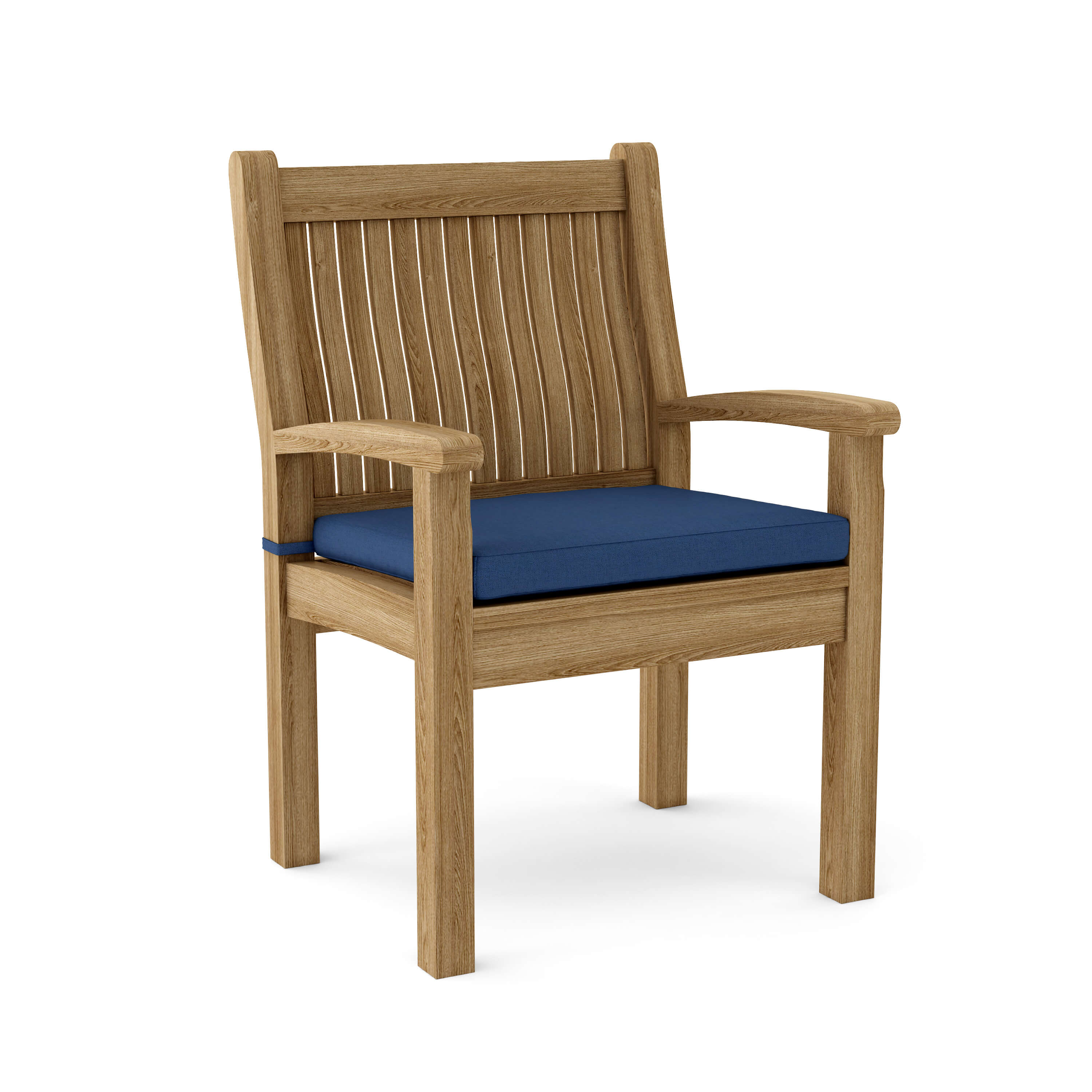 Anderson Teak Sahara Dining Armchair – Solid Teak Outdoor Dining Seating