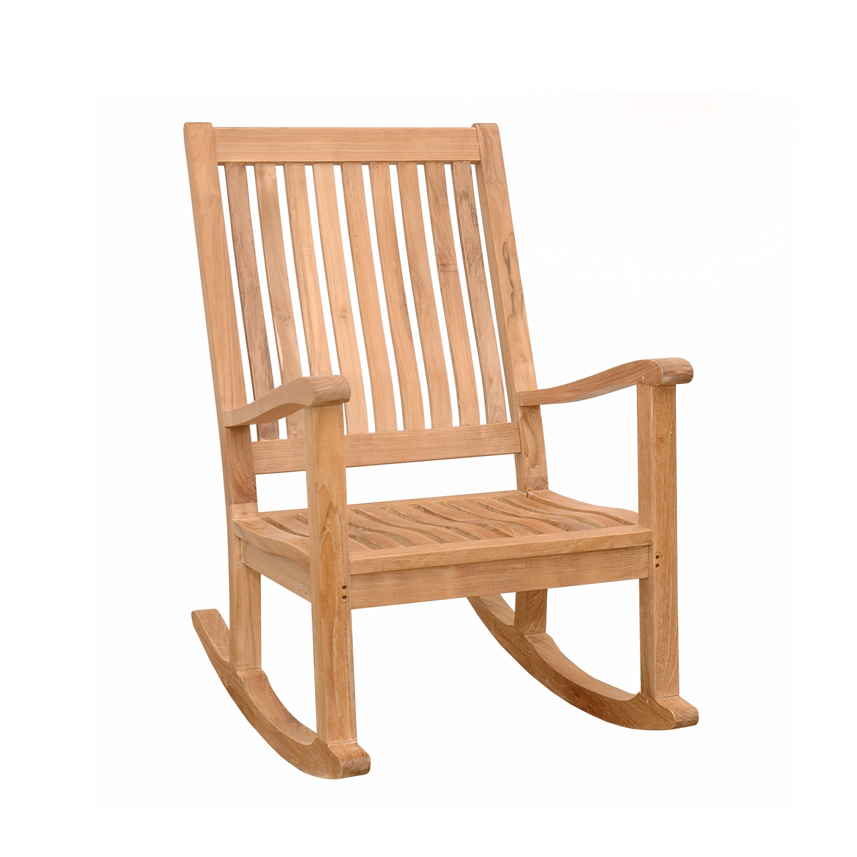 Anderson Teak Del-Amo Rocking Armchair – Classic Teak Outdoor Rocker
