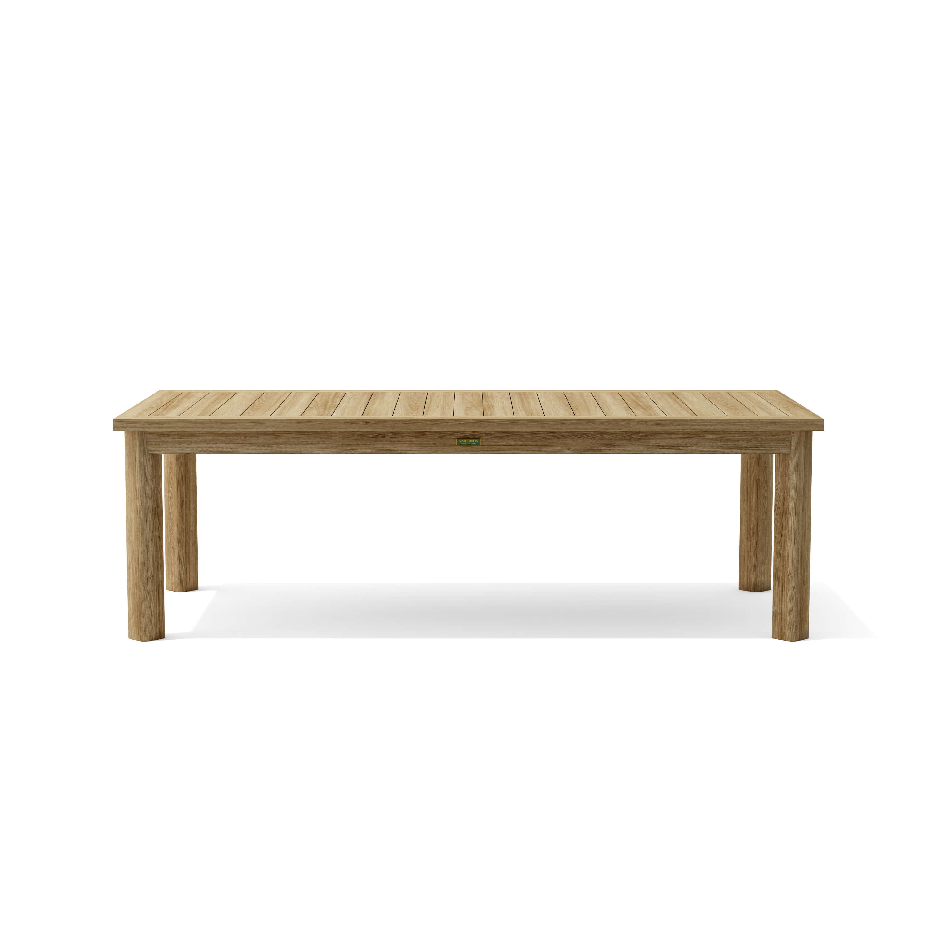 Anderson Teak Chelsea Rectangular Dining Table SET-319 11-pc