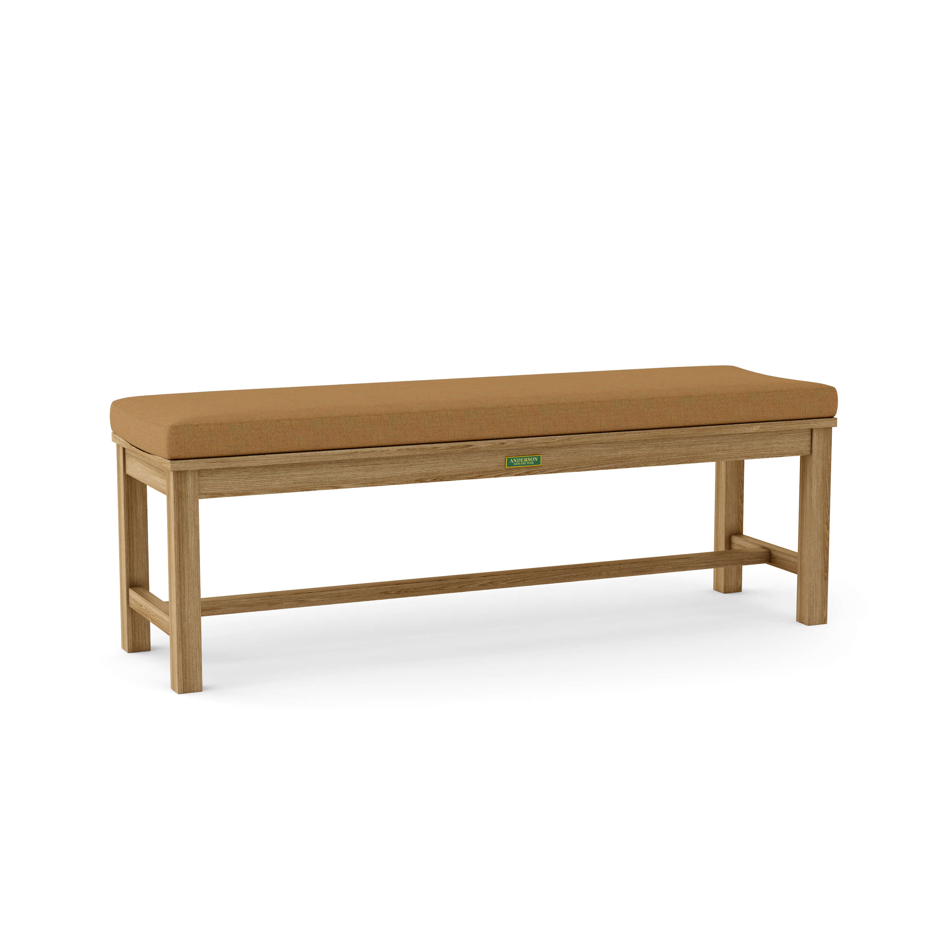 Anderson Teak – Casablanca 3-Seater Backless Bench – Curved Teak Seating