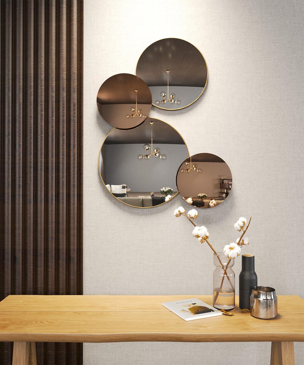 Overlapping Decor Mirror - Ambiance Image~~