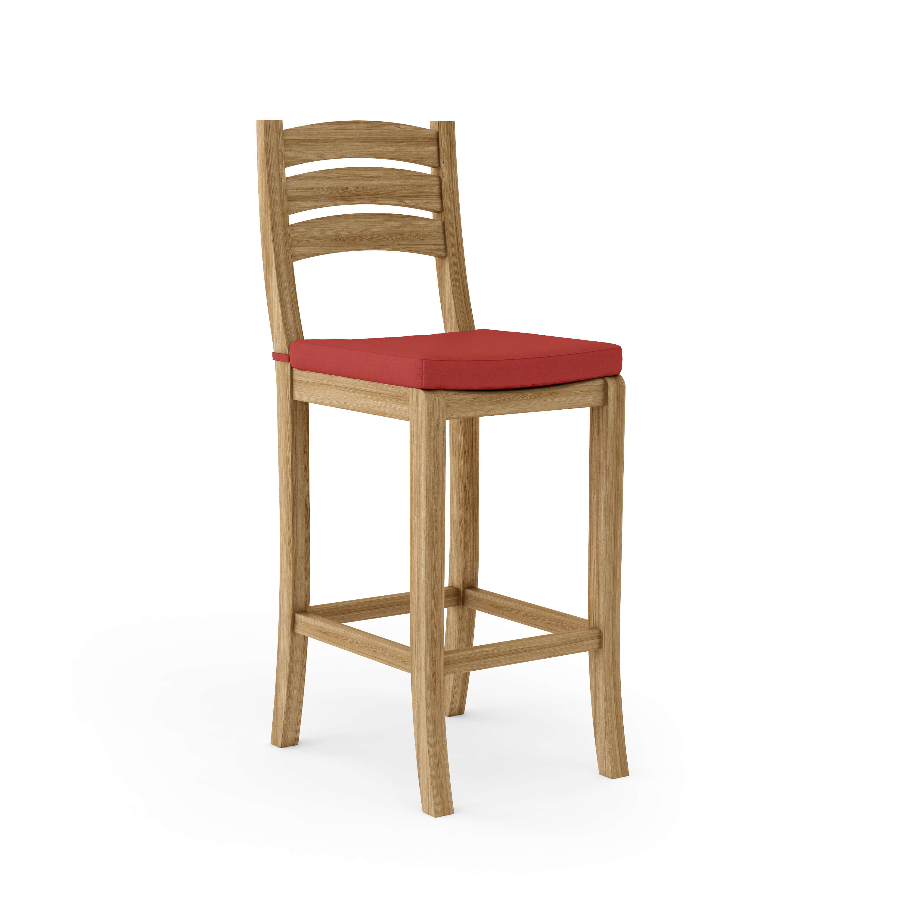 Anderson Teak Mandalay Bar Chair – Teak Outdoor Bar Height Seating