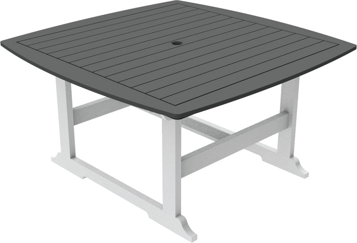 Seaside Portsmouth 56″ Square EnviroWood Outdoor Dining Table