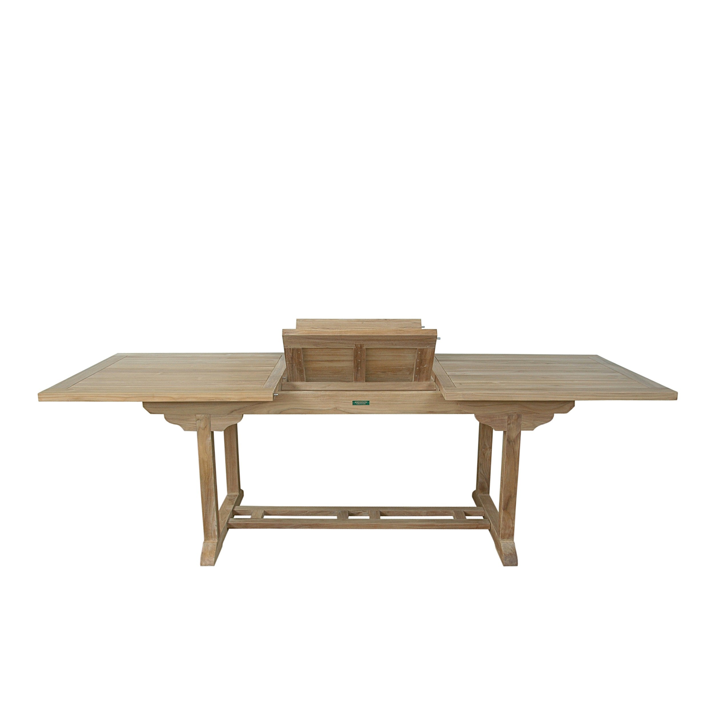 Anderson Teak Bahama 94″ Extension Dining Table – Teak Outdoor Patio Table