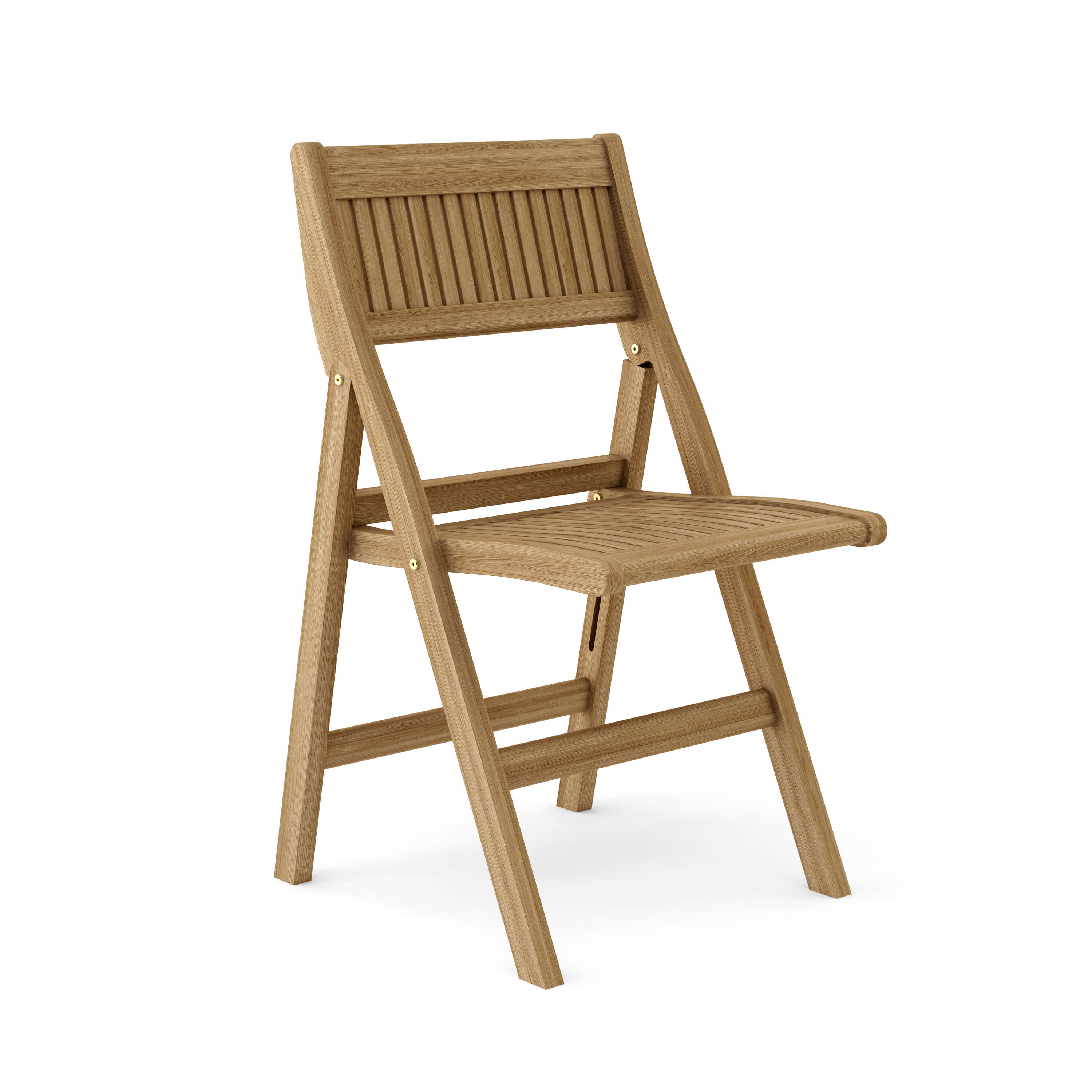 Anderson Teak Windsor Folding Chair (2-PC) – Solid Teak Outdoor Seating