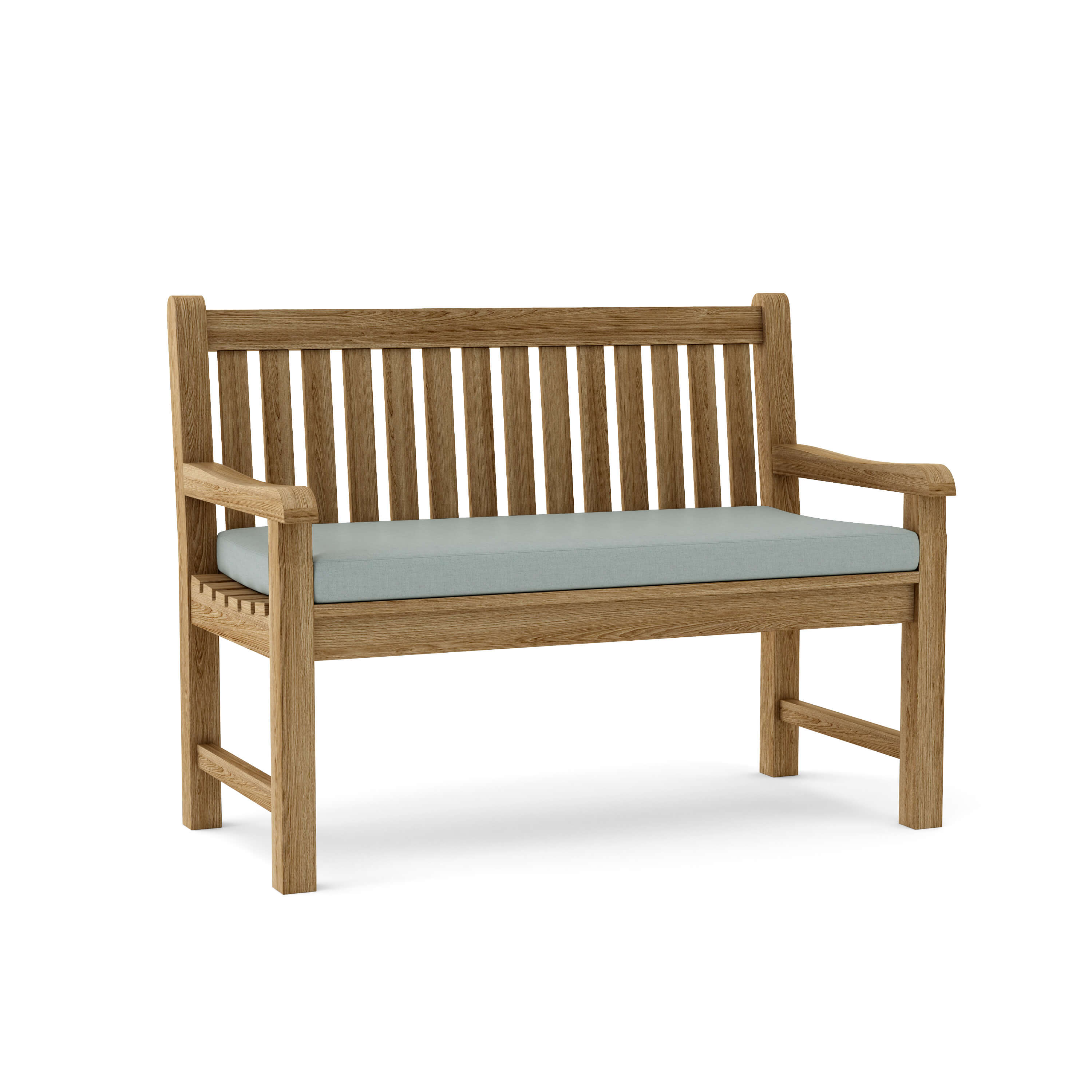 Anderson Teak Classic 2-Seater Bench – Solid Teak Outdoor Garden Bench