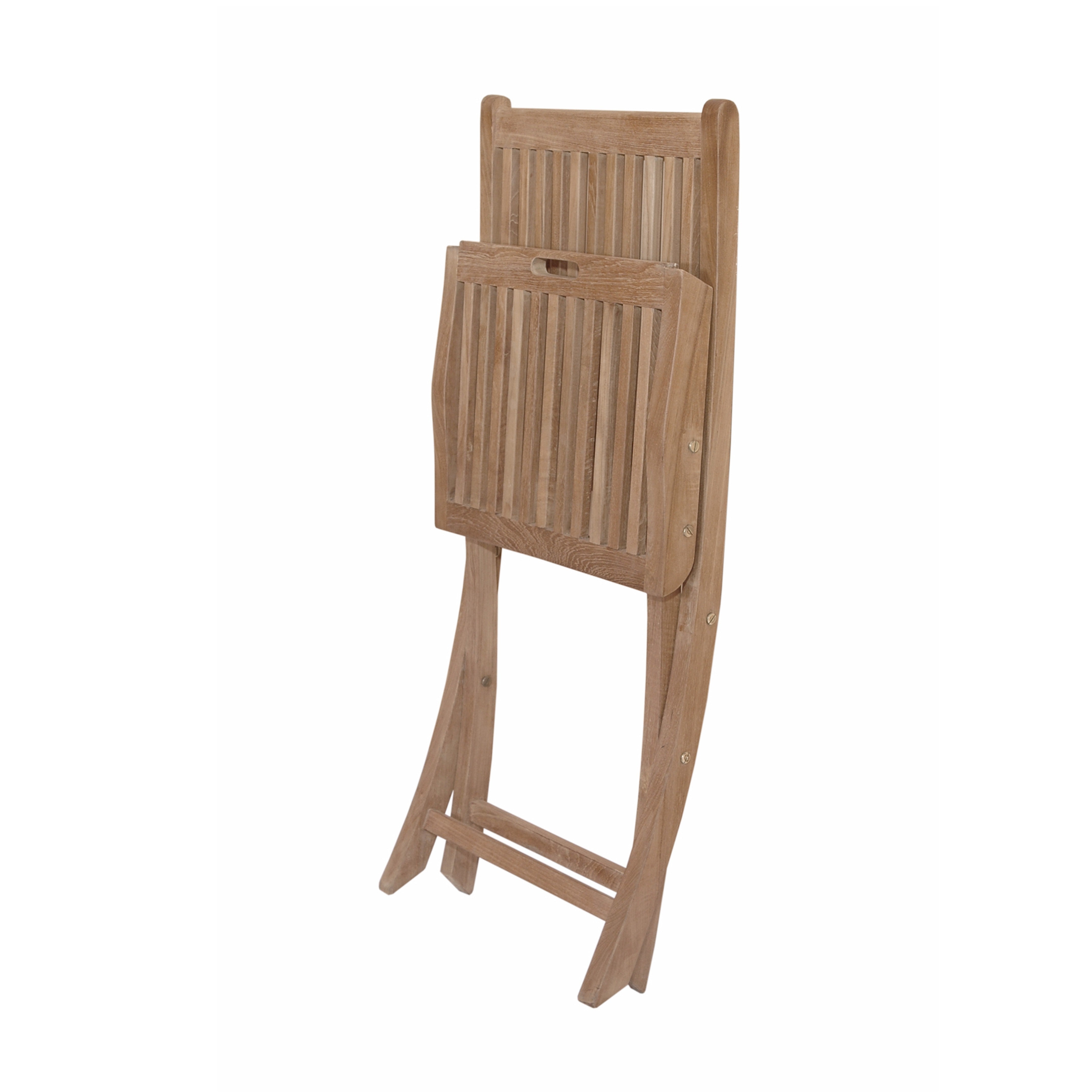 Anderson Teak Tropico Folding Chair (2-PC) – Solid Teak Outdoor Seating