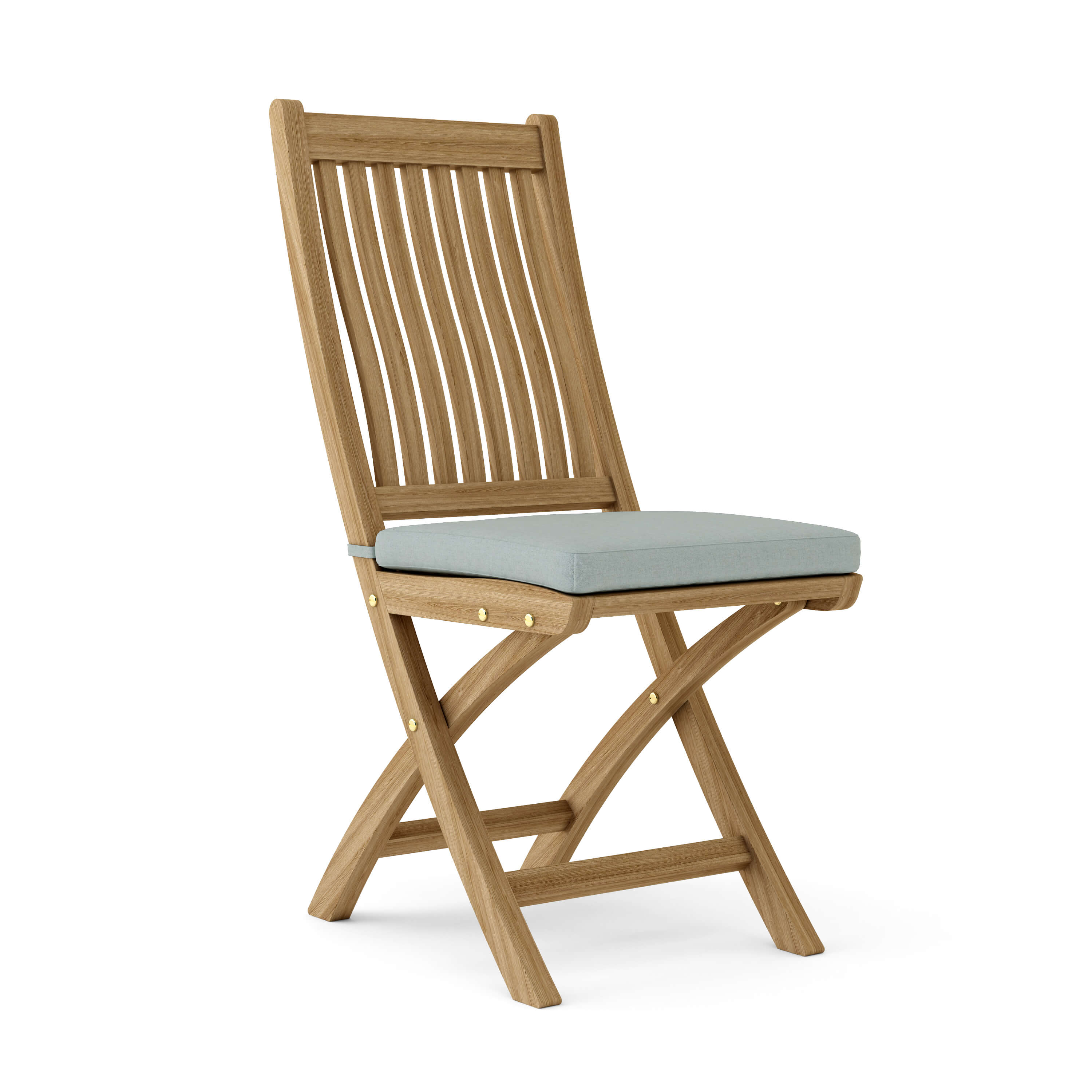 Anderson Teak Tropico Folding Chair (2-PC) – Solid Teak Outdoor Seating