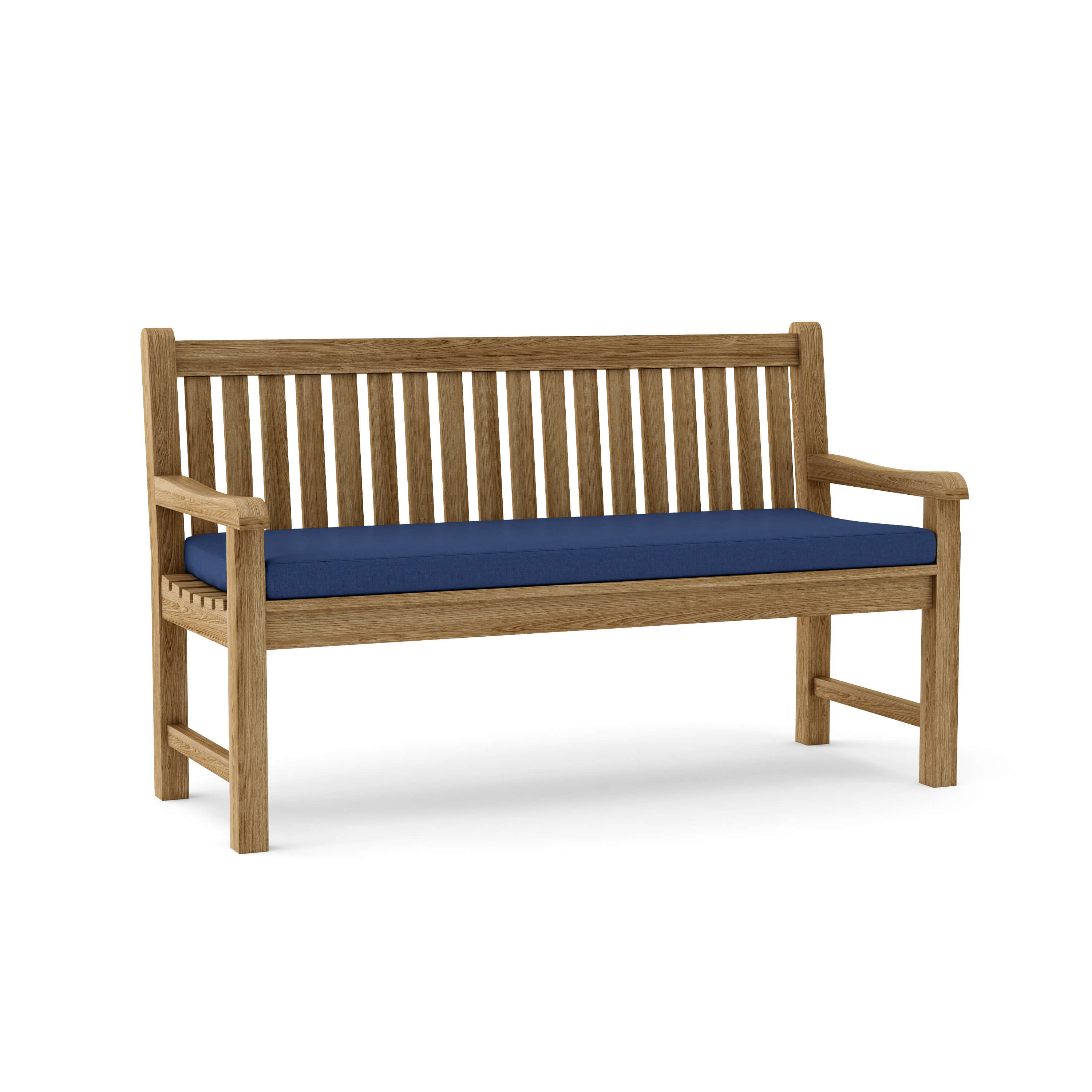 Anderson Teak Classic 3-Seater Bench – Solid Teak Outdoor Garden Bench