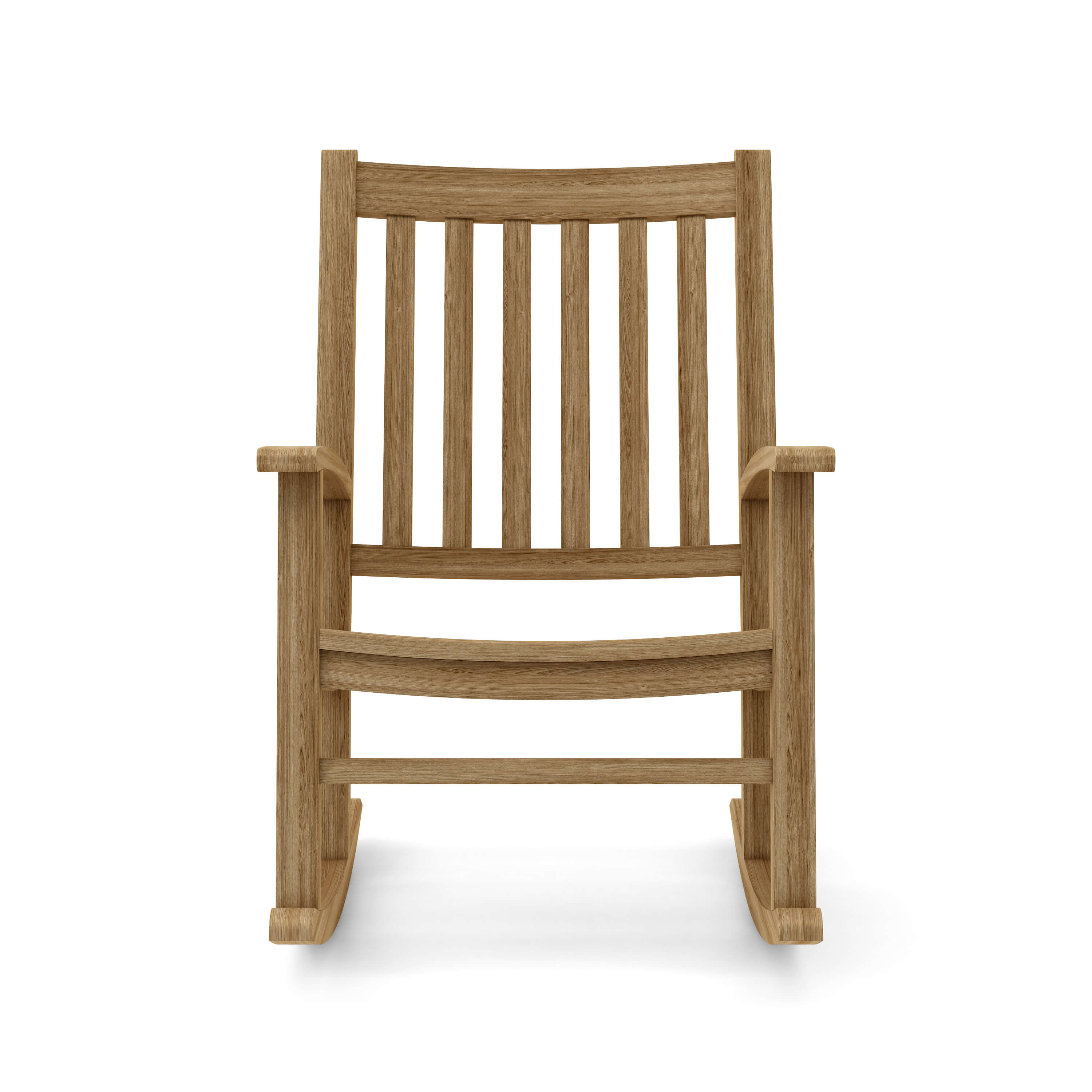 Anderson Teak Palm Beach Rocking Armchair – Classic Teak Outdoor Rocker