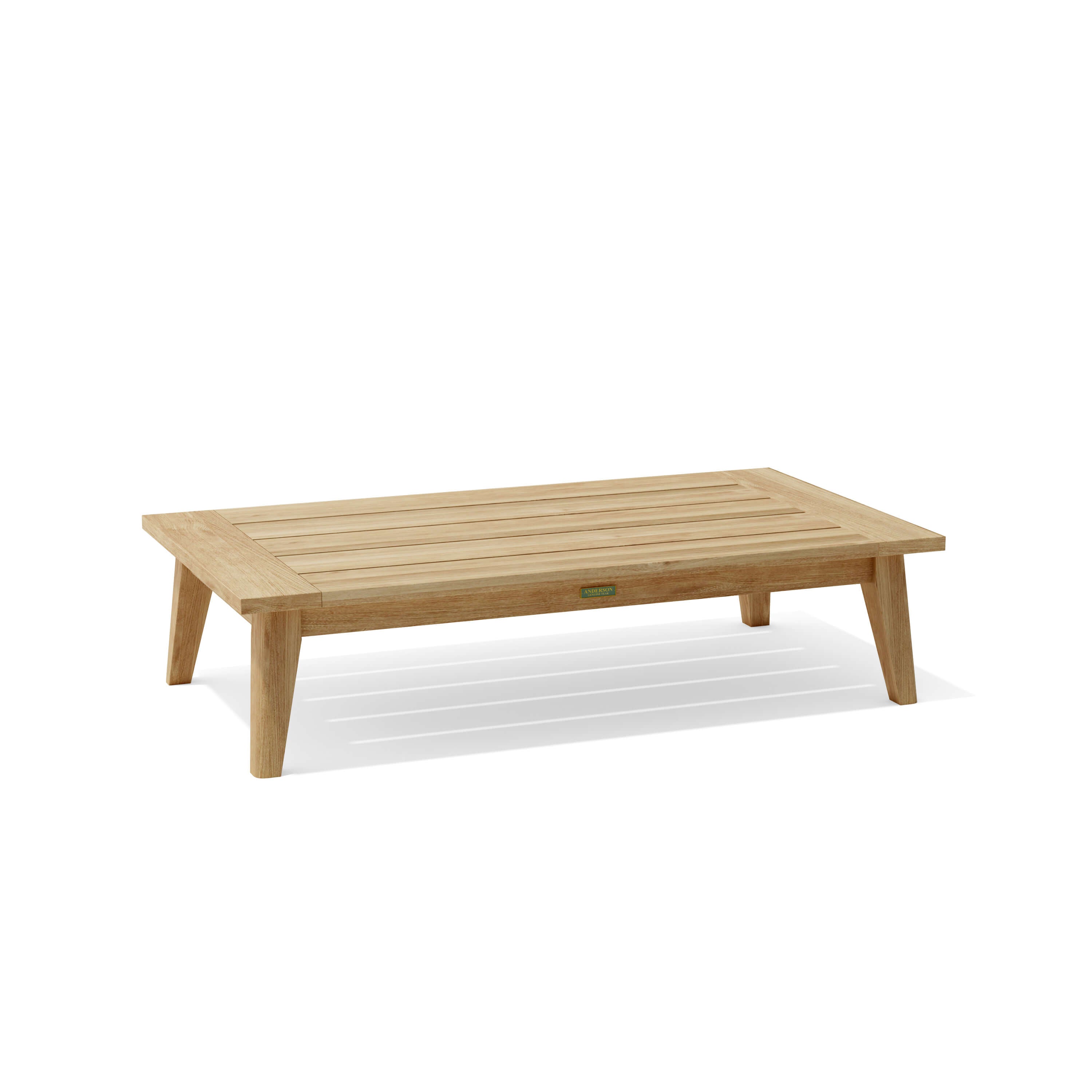 Anderson Teak Toscana Rectangular Coffee Table – Solid Teak Outdoor Patio Table