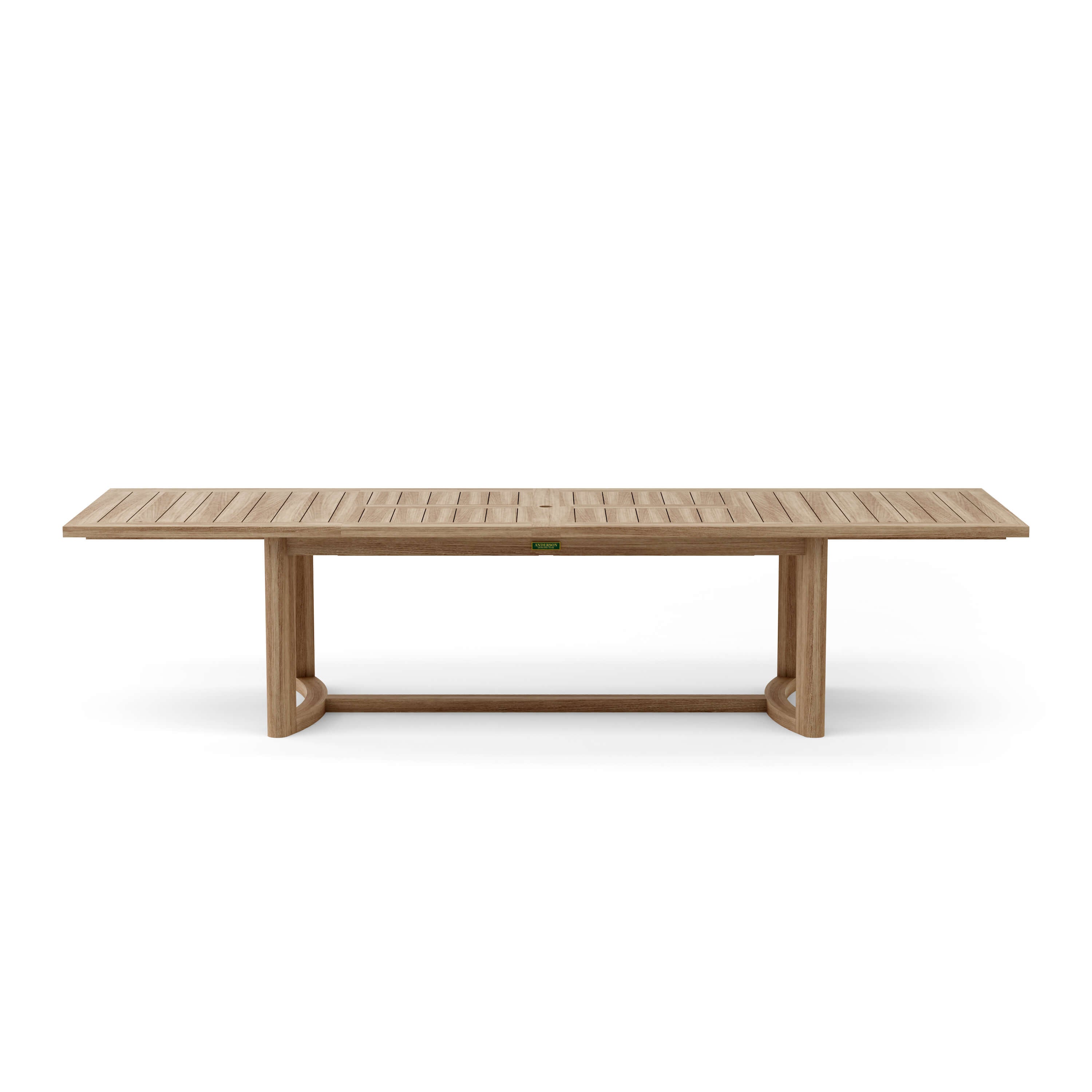 Anderson Teak Toscana Extension Dining Table – Large Teak Outdoor Patio Table