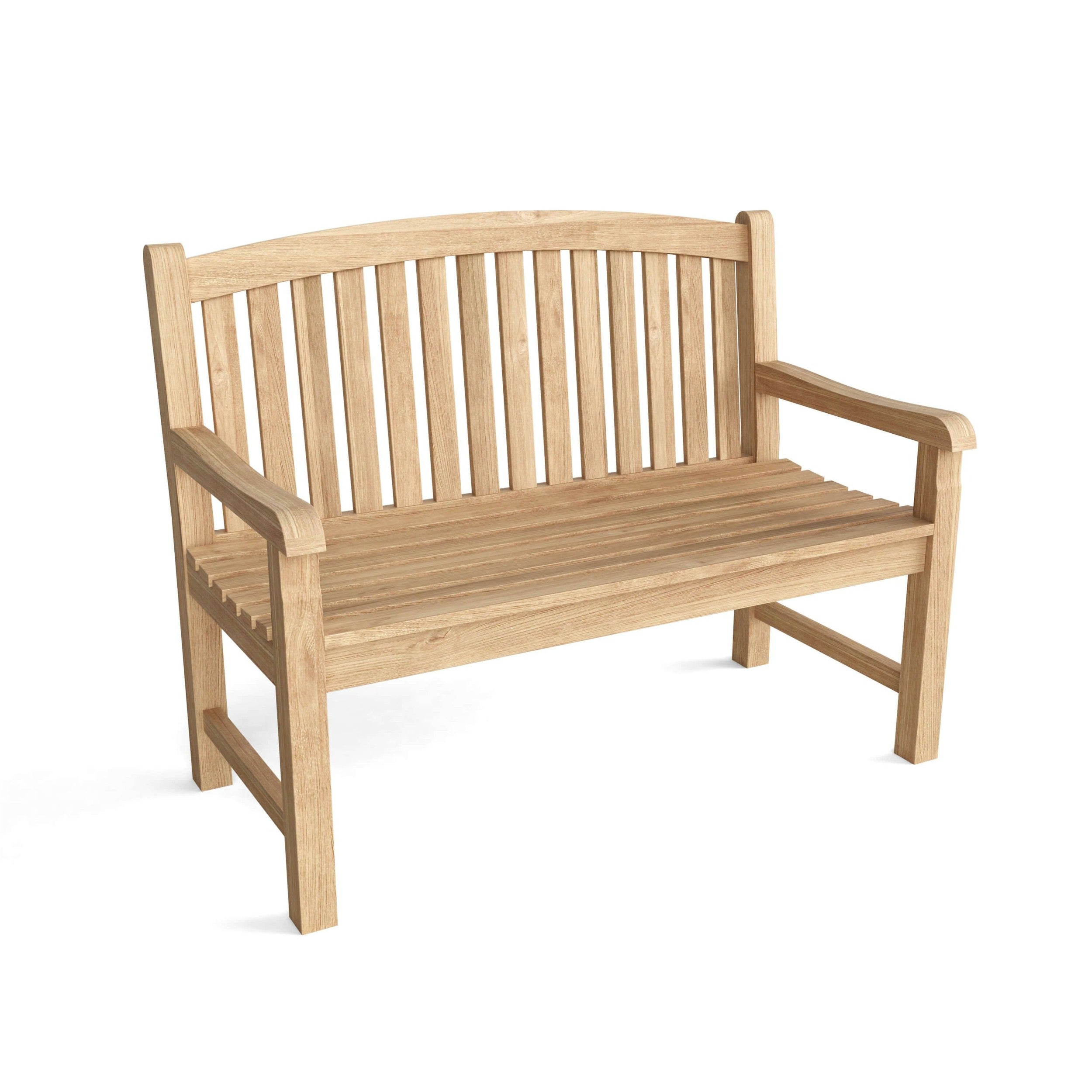 Anderson Teak Chelsea 2-Seater Bench – Solid Teak Outdoor Garden Bench