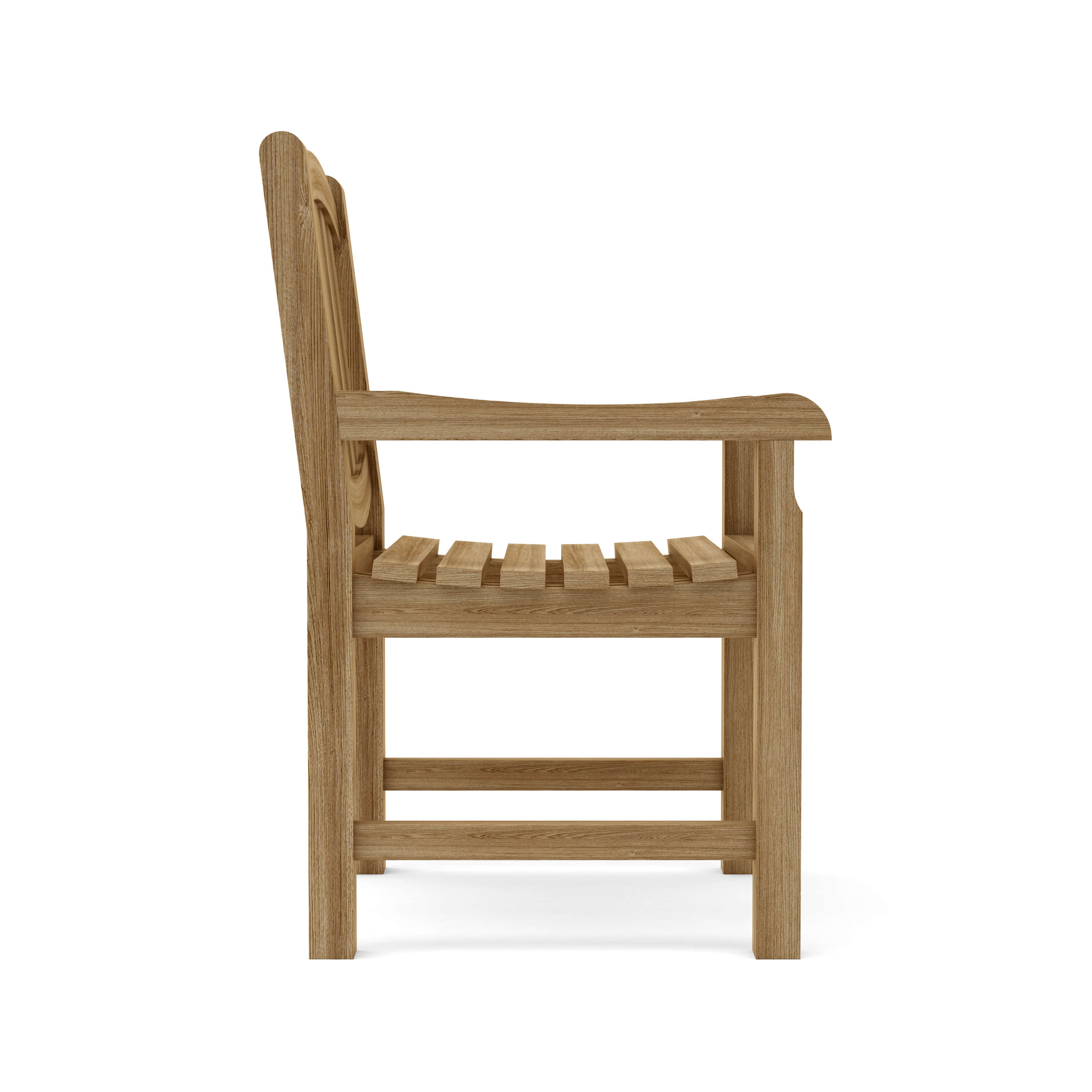 Anderson Teak Kingston Dining Armchair – Solid Teak Outdoor Dining Seating