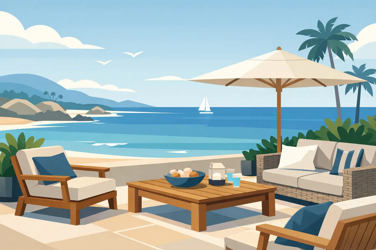 Patio Furniture for Coastal Climates That Lasts
