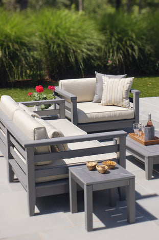 Seaside Cambridge Sectional Corner – Outdoor Patio Modular Seating