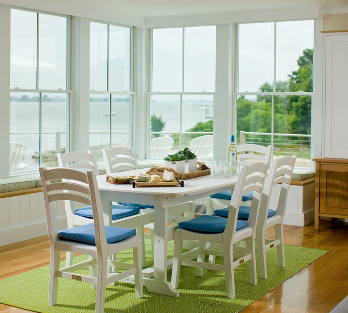 Seaside Portsmouth 72″ x 42″ Rectangular EnviroWood Outdoor Dining Table