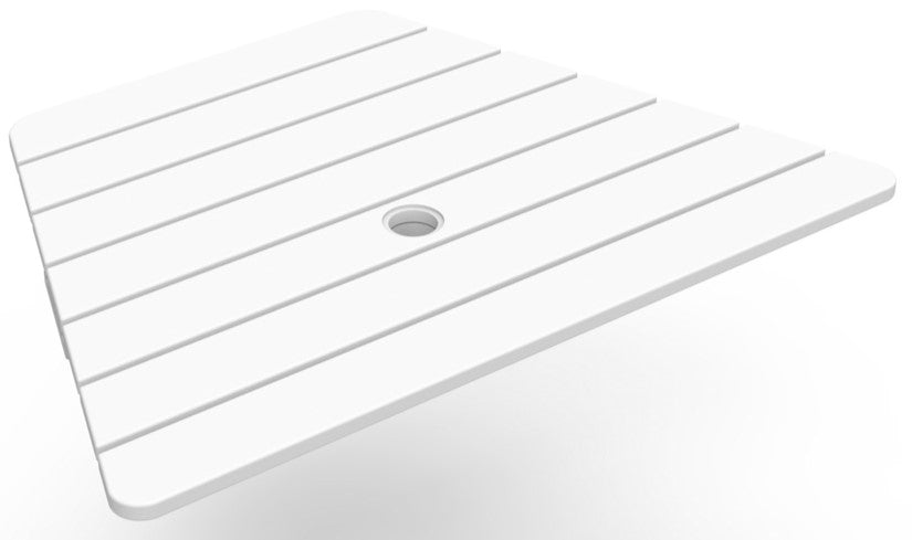 Seaside Adirondack Chair Tête-à-Tête Outdoor Connecting Table Attachment