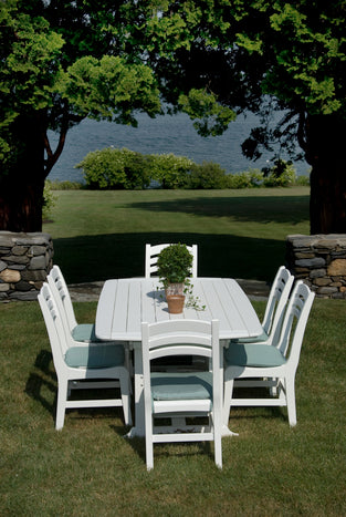Seaside Portsmouth 72″ x 42″ Rectangular EnviroWood Outdoor Dining Table