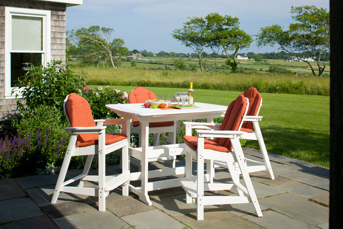 Seaside Adirondack Classic Bar Chair – Outdoor Bar Height Seating