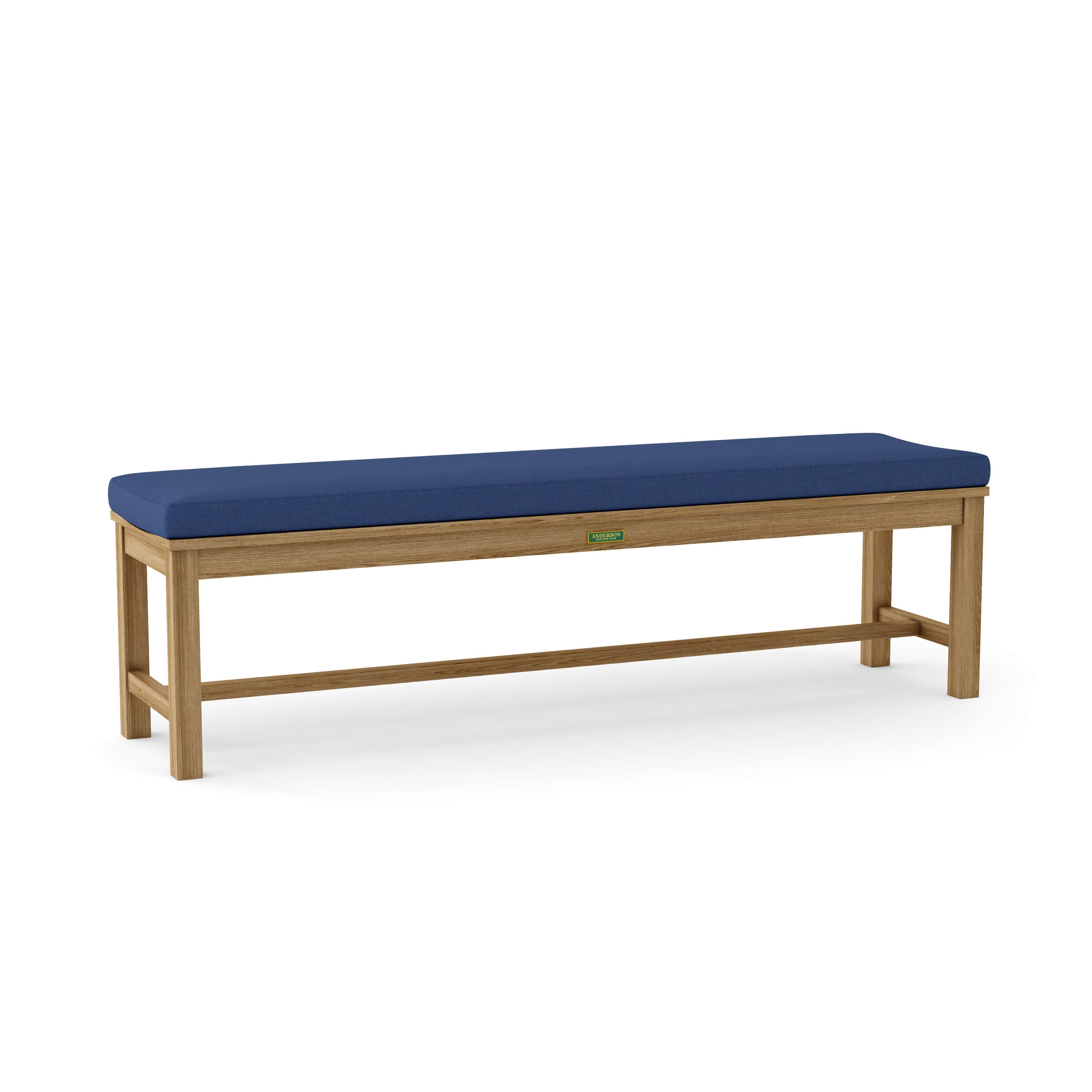 Anderson Teak – Casablanca 4-Seater Backless Bench – Curved Teak Seating