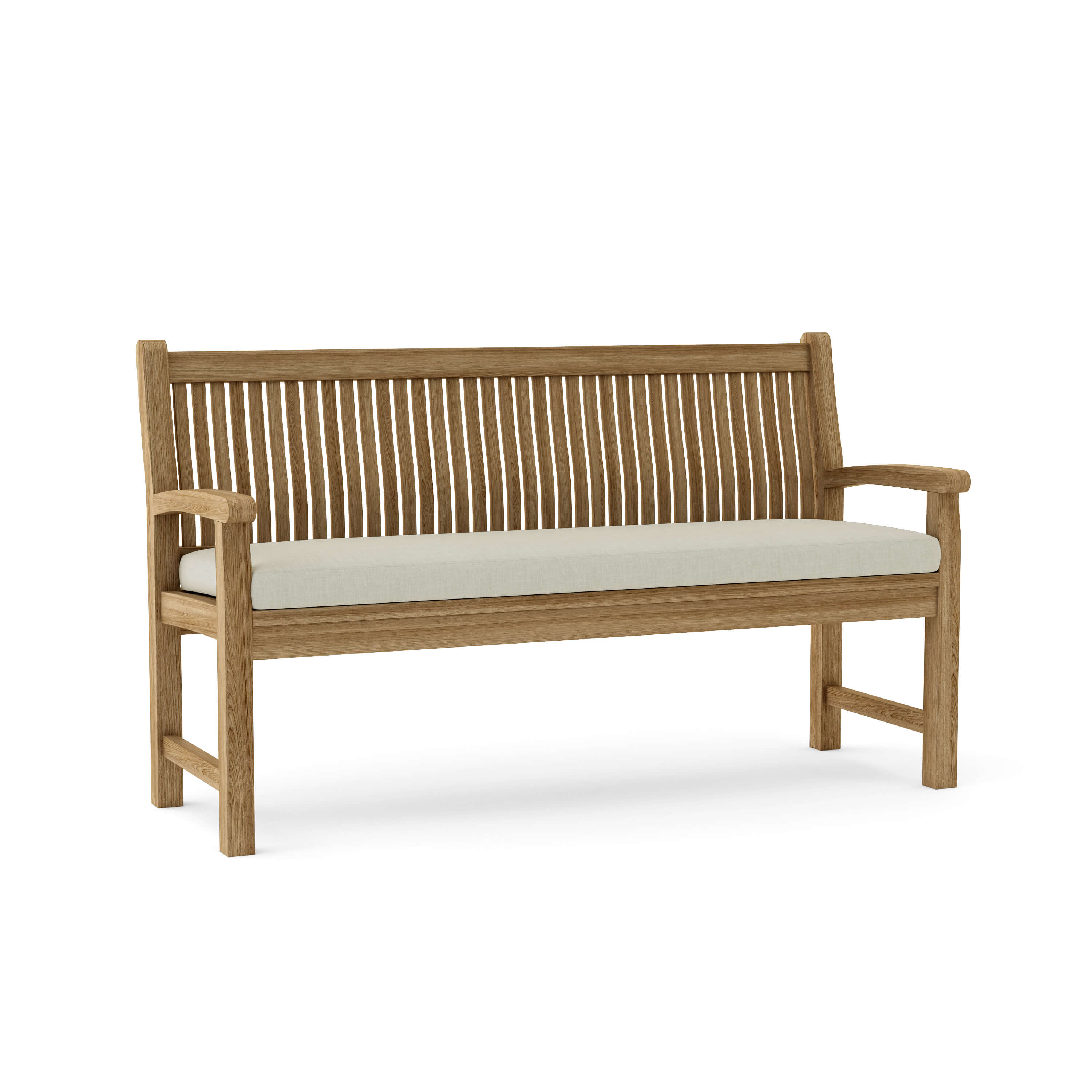 Anderson Teak Sahara 3-Seater Bench – Solid Teak Outdoor Garden Bench