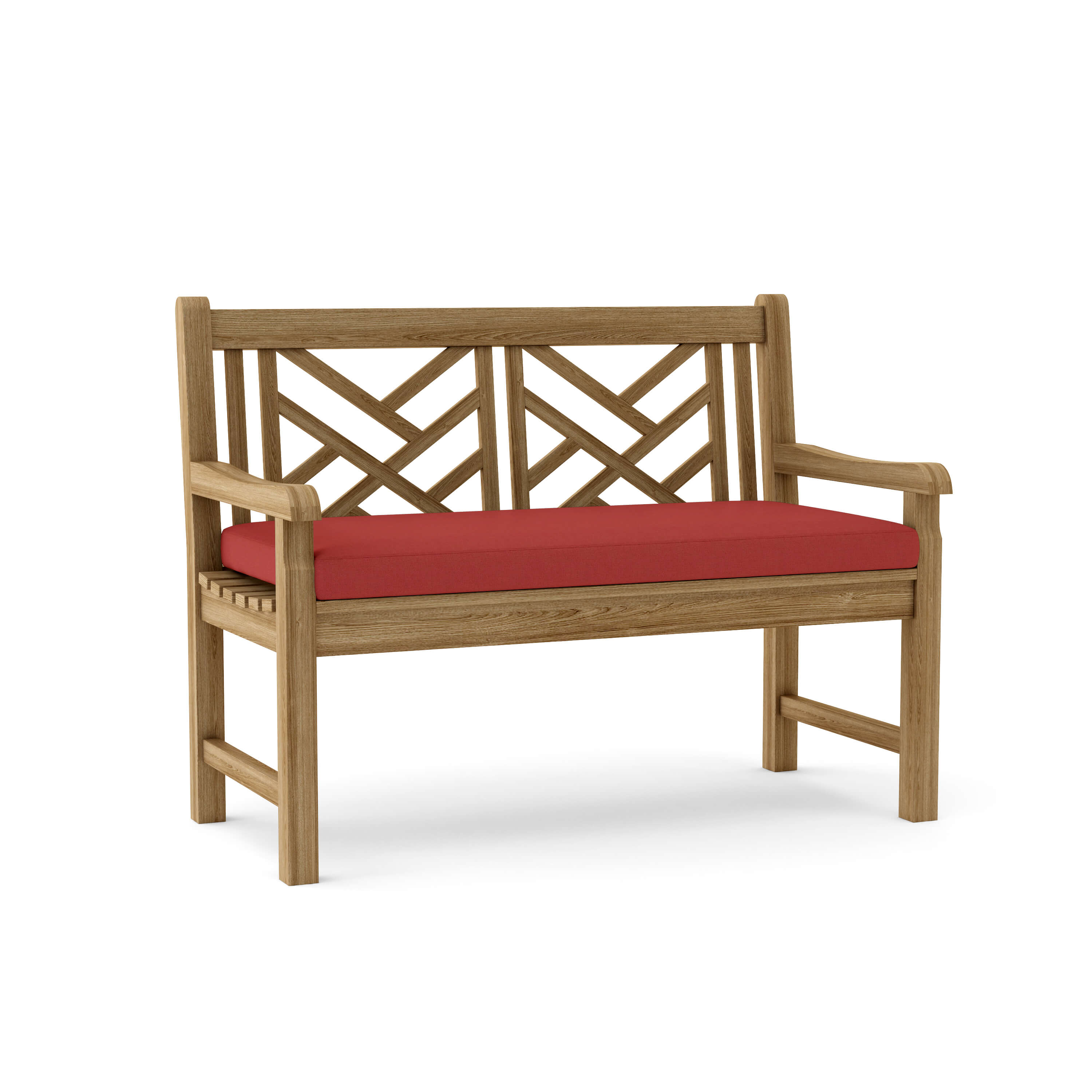 Anderson Teak Vilano 2-Seater Bench – Solid Teak Outdoor Garden Bench