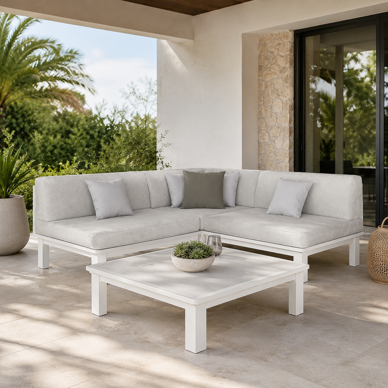 Mainstay 4-Piece Sectional Set by Ledge Lounger