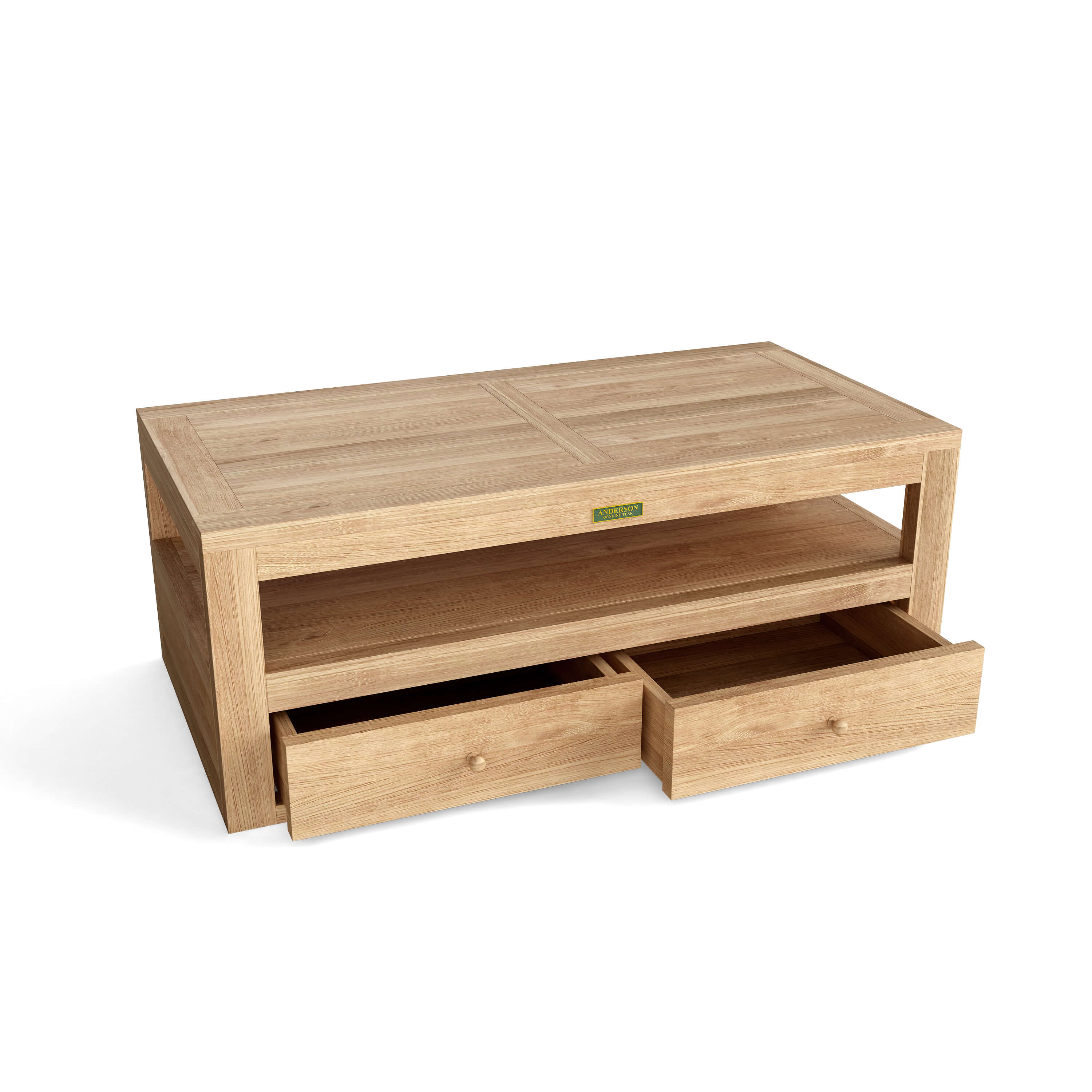 Anderson Teak Copacabana Rectangular Coffee Table – Solid Teak Outdoor Patio Table
