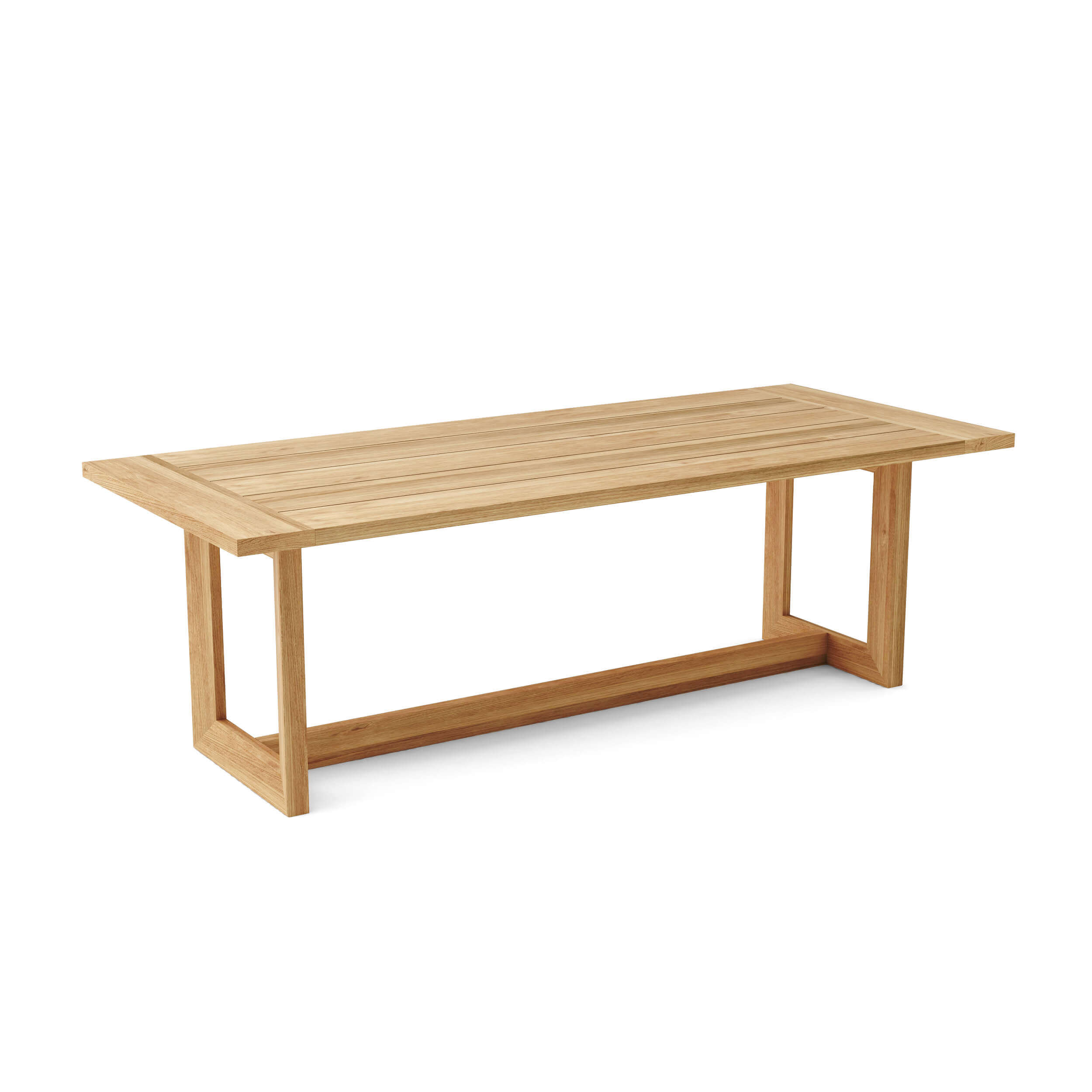 Anderson Teak Smyrna Dining Table – Solid Teak Outdoor Patio Table