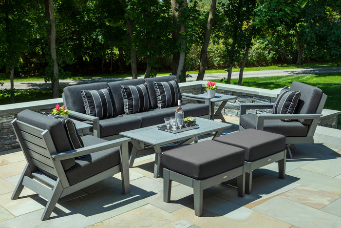 Seaside DEX Swivel Lounge Chair – Smooth Motion Outdoor Patio Seating