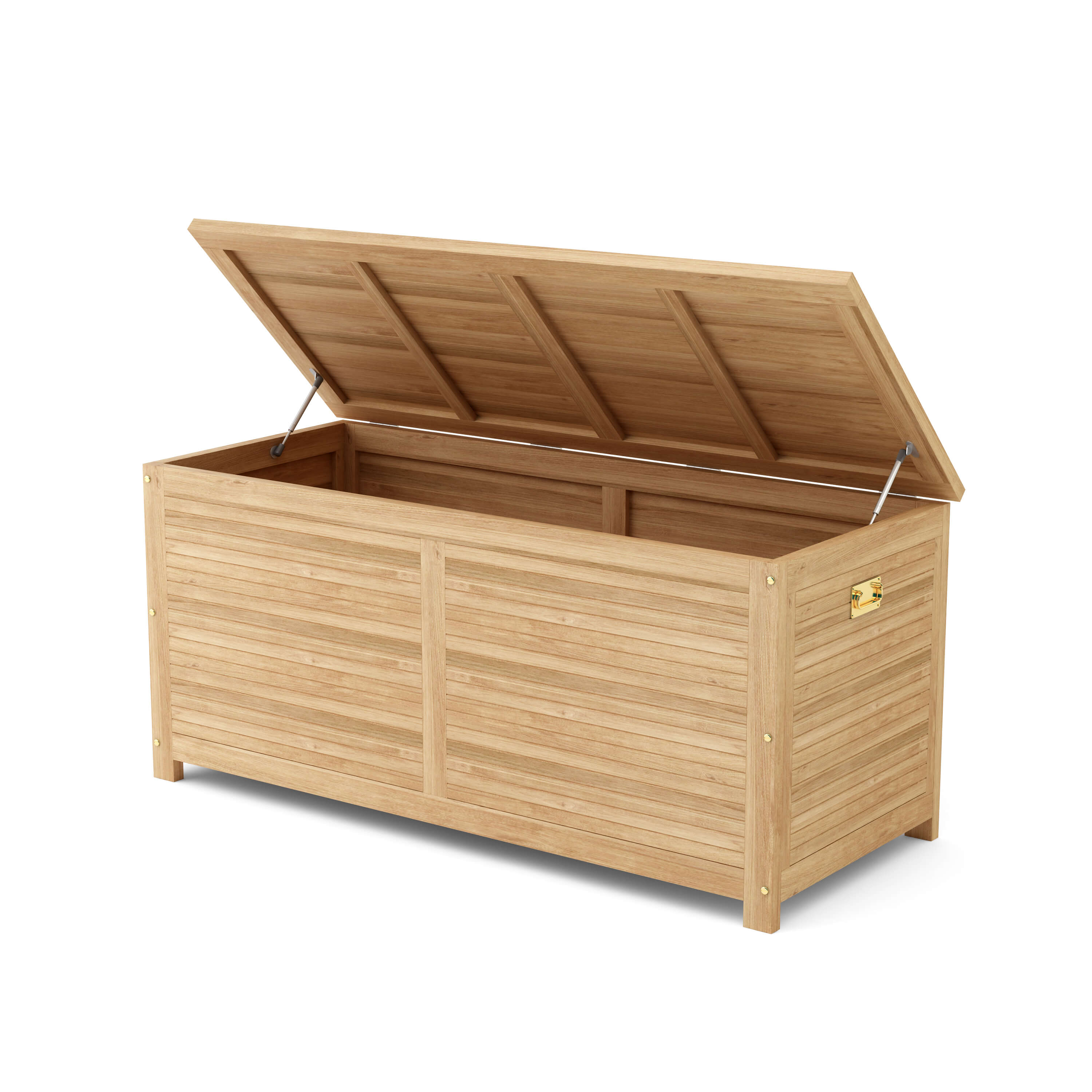 Anderson Teak Camrose Large Solid Teak Outdoor Storage Box