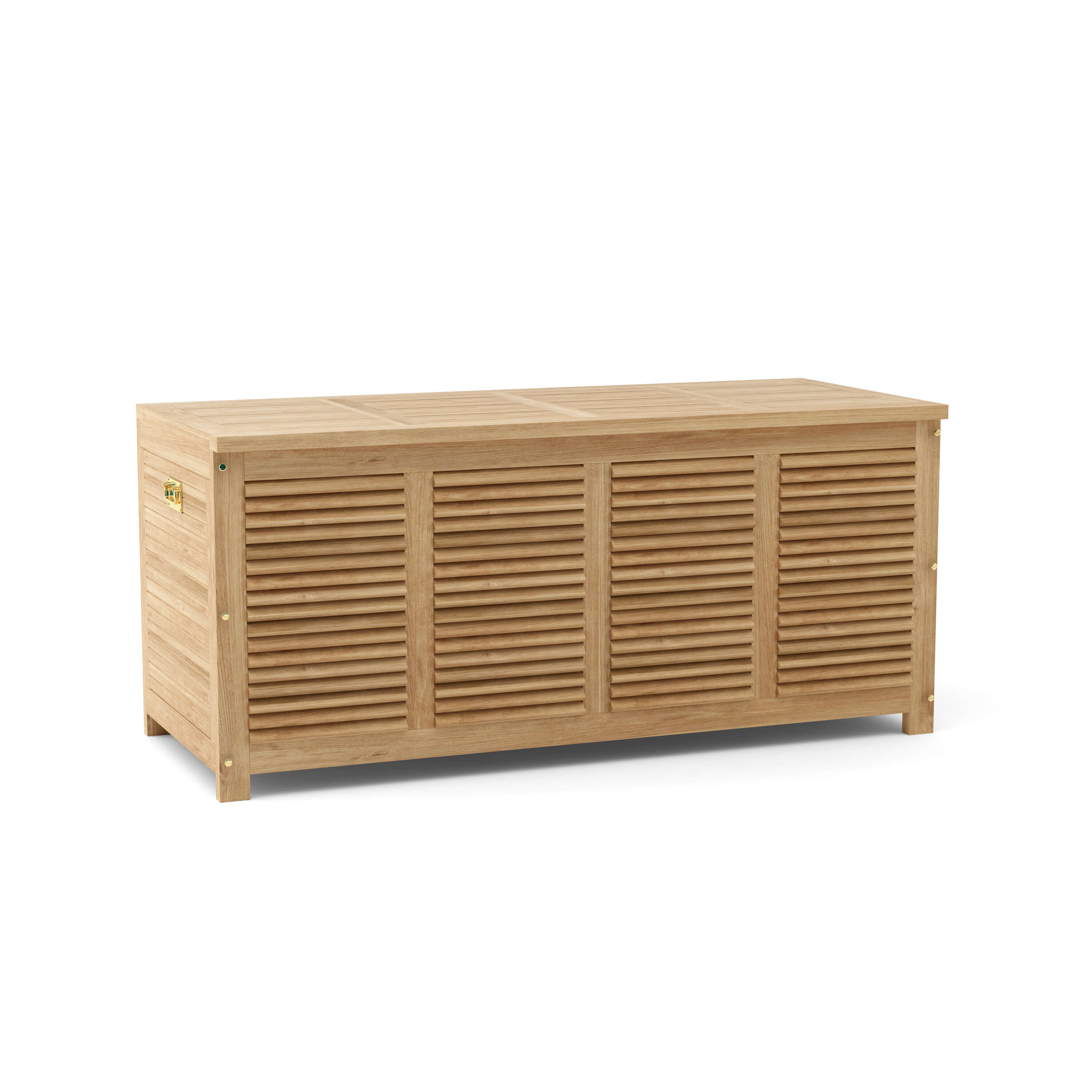 Anderson Teak Amberly Solid Teak Outdoor Storage Box